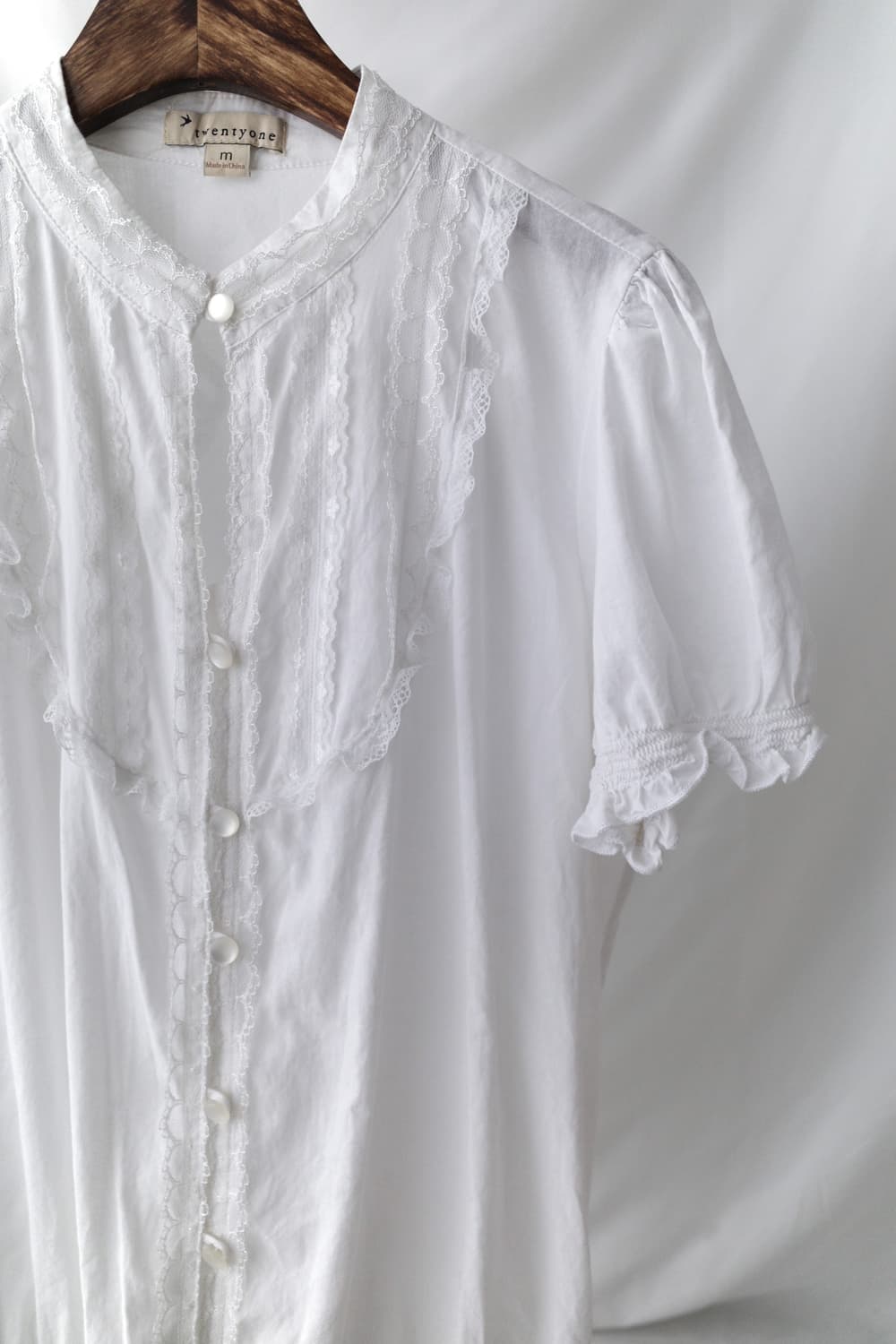lace half blouse 상품이미지3