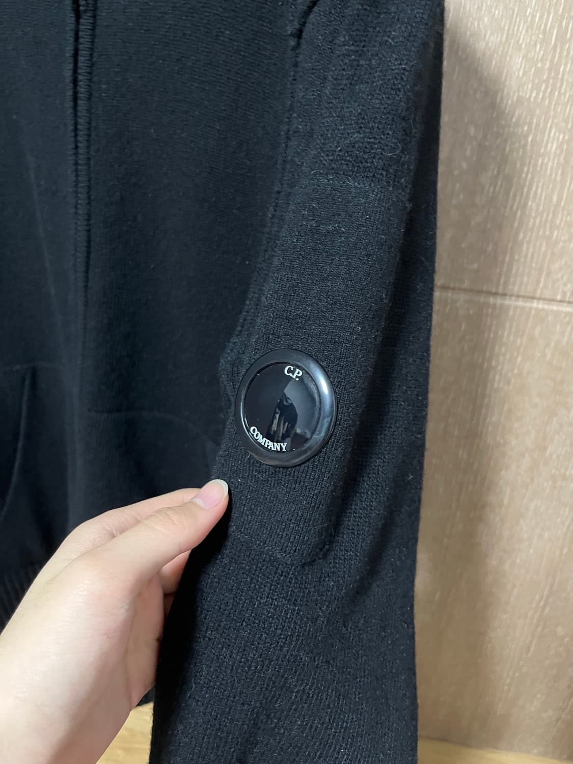 Cp컴퍼니 집업 가디건 블랙 상품이미지3