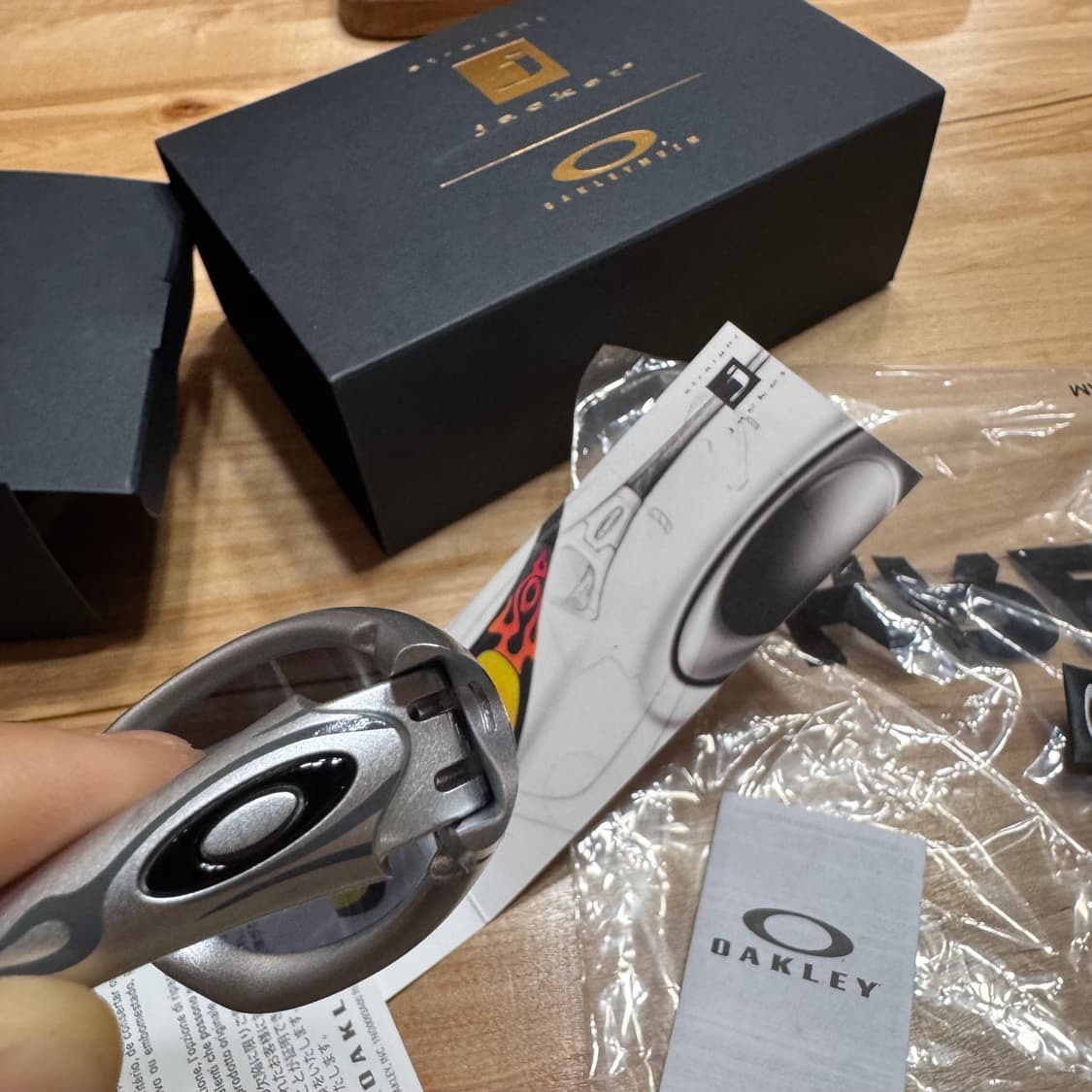 오클리 MUZM 스트레이트 자켓 99 실버플레임 상품이미지9