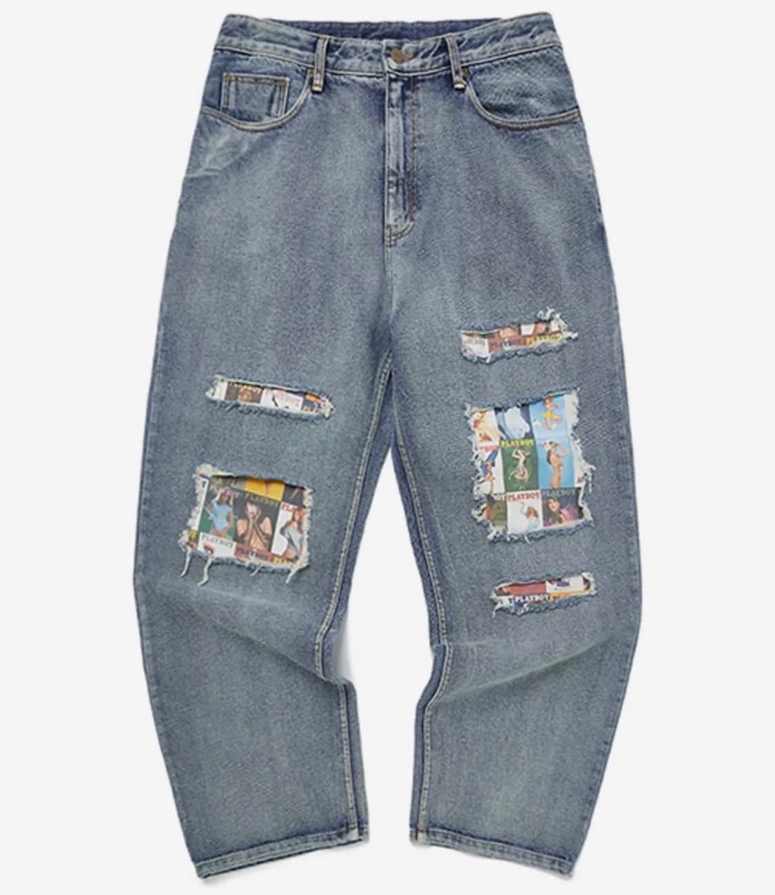 위캔더스 플레이보이 데님 M 새상품 구매해요 연락주세요 상품이미지1