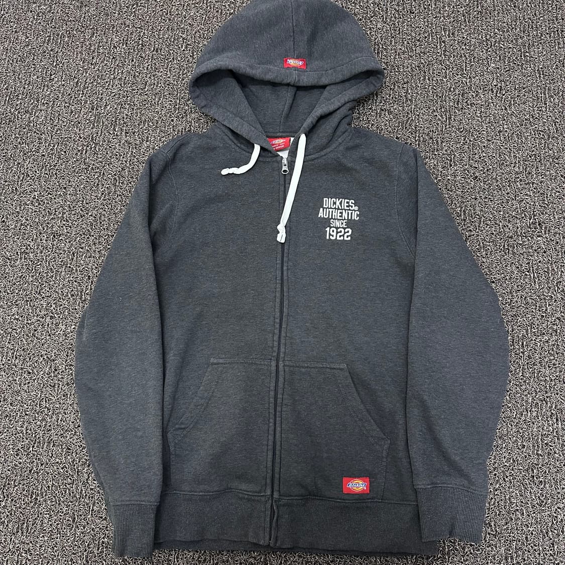 Dickies 디키즈 기모 후드집업 차콜 M 상품이미지1