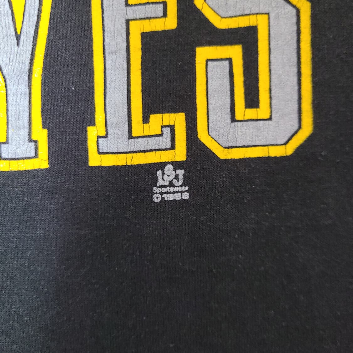 (L) 80s USA 저지스 Jerzees  대학로고 빈티지 반팔 티셔츠 상품이미지4