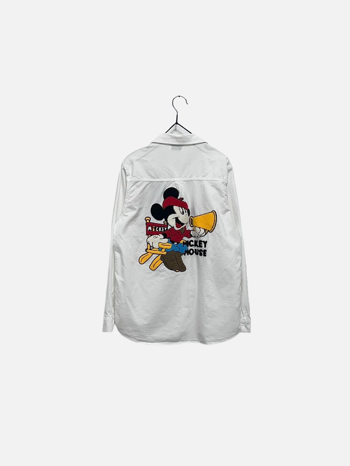 디즈니 미키마우스 화이트 코튼 셔츠 상품이미지9