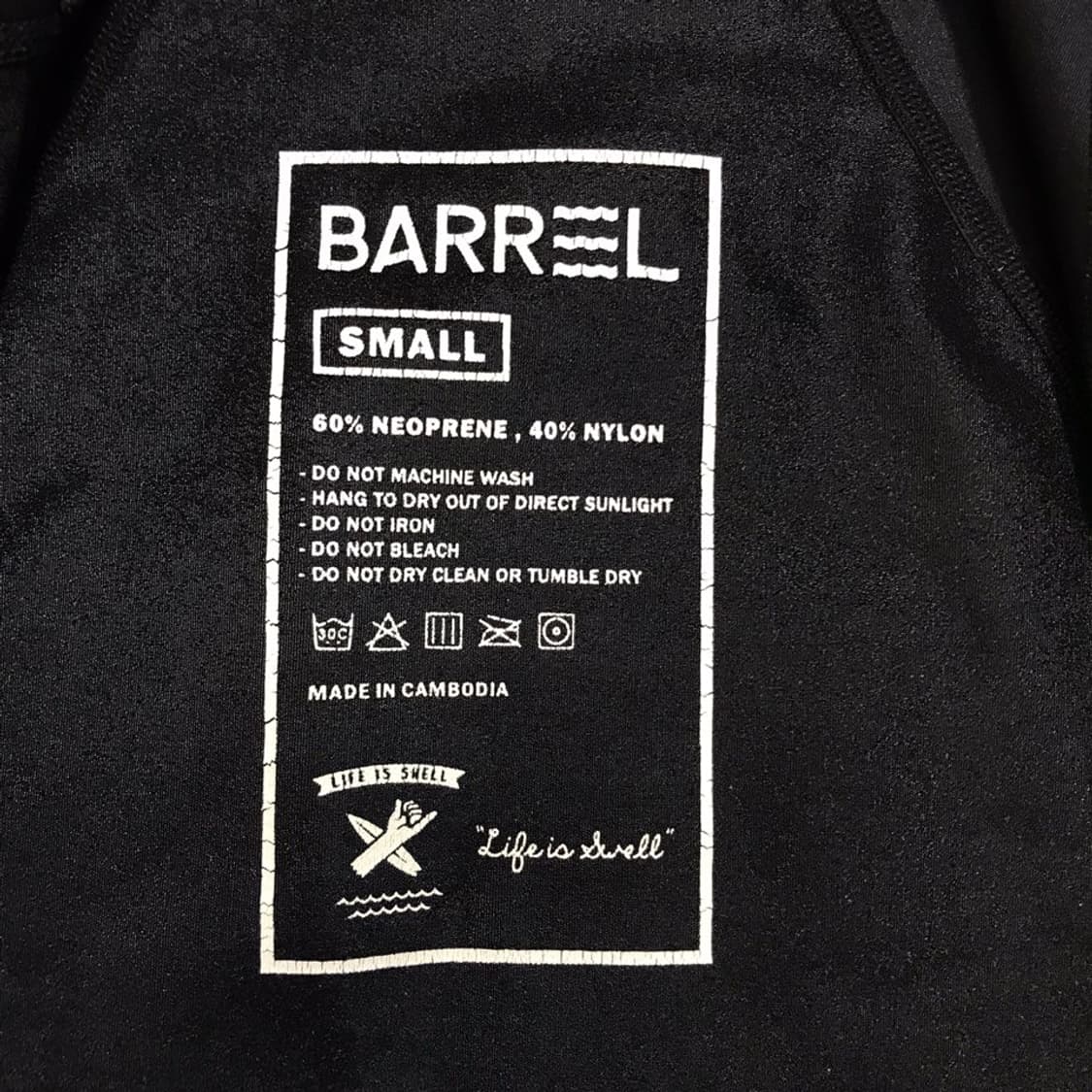 [[여성 S, A급] 배럴(BARREL) 크롭 집업 래쉬가드@503 상품이미지6