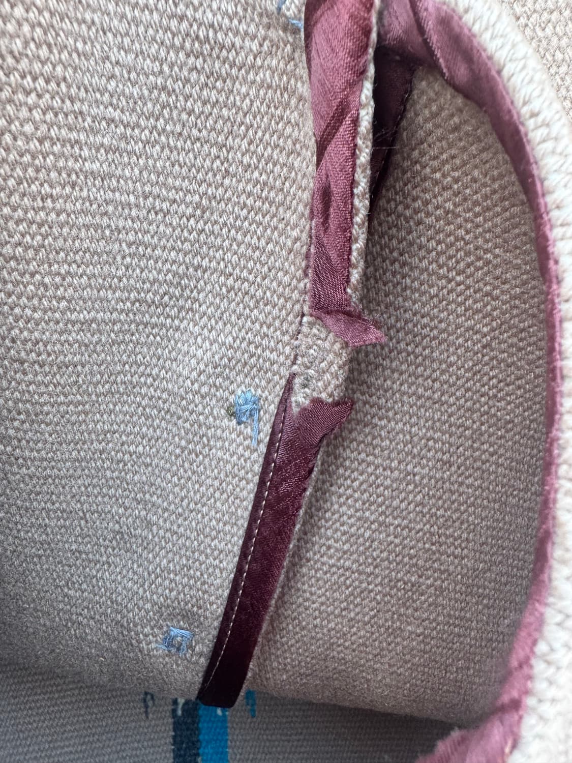 70s 오르테가 빈티지 핸드 우븐 울 웨스턴 치마요 베스트 조끼 상품이미지7