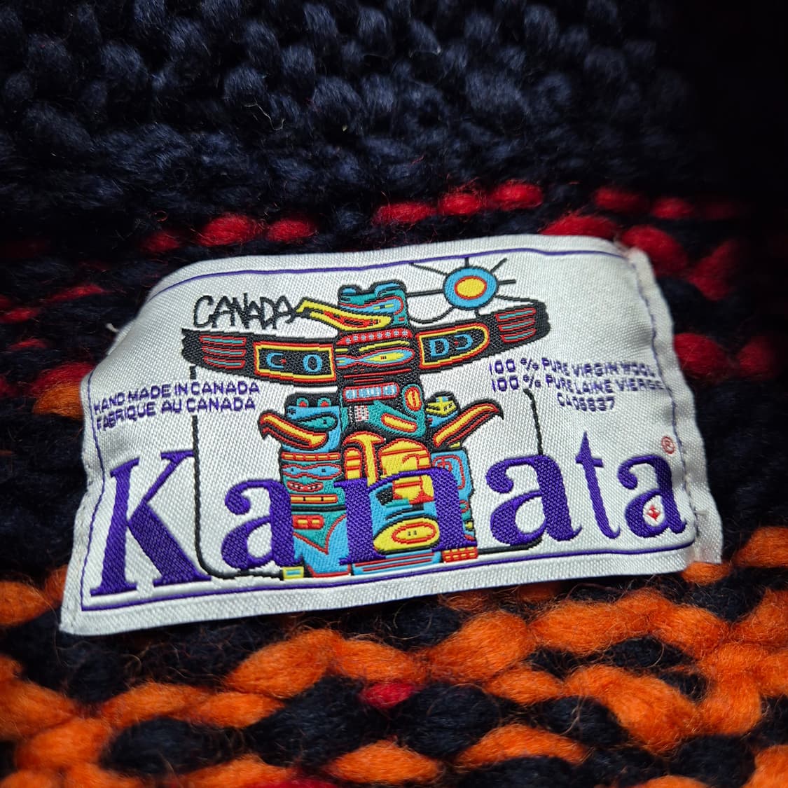 KANATA 카나타 눈꽃 패턴 코위찬 베스트 상품이미지7