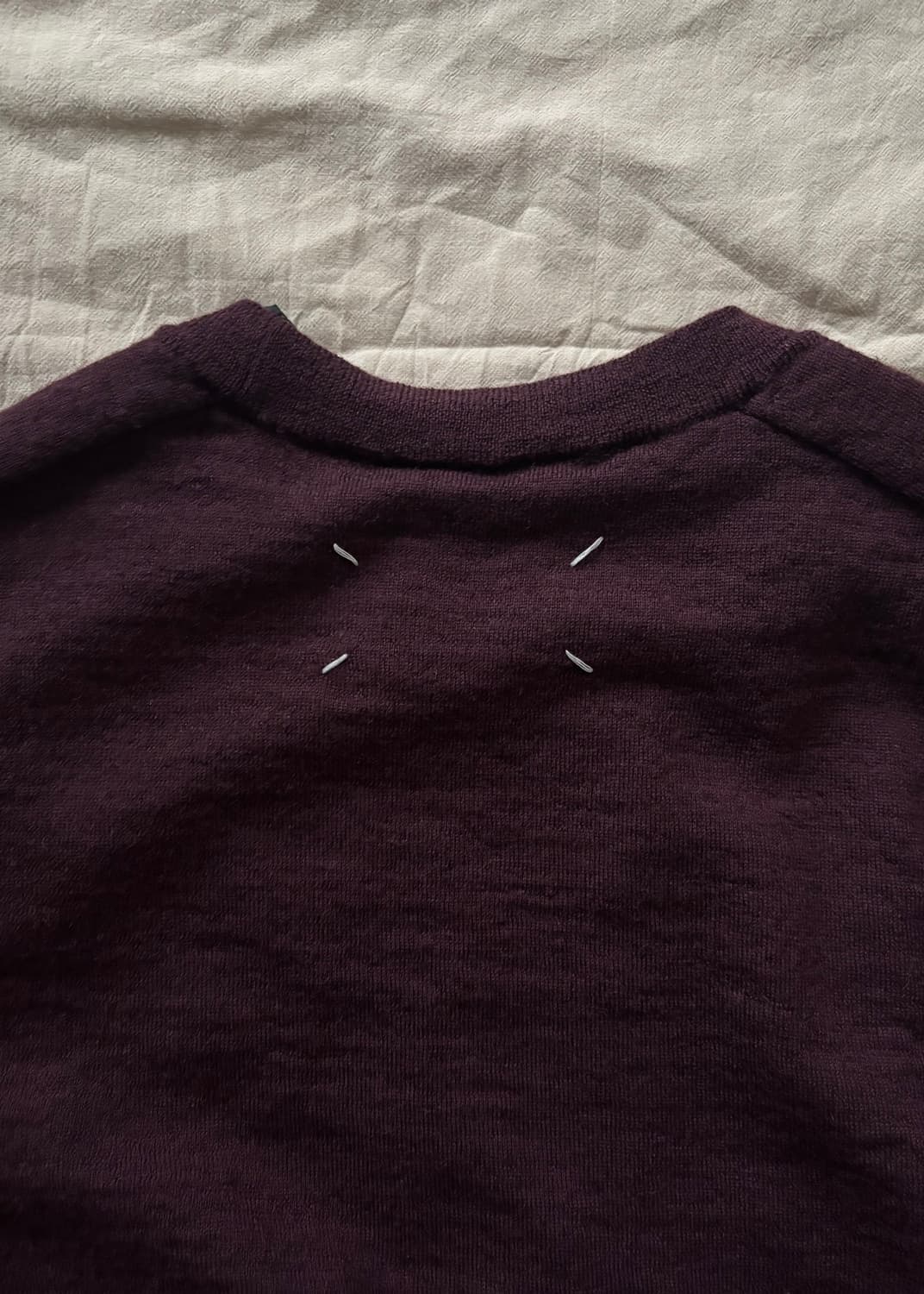 마르지엘라 디스트레스드 레이어드 울 니트 상품이미지3