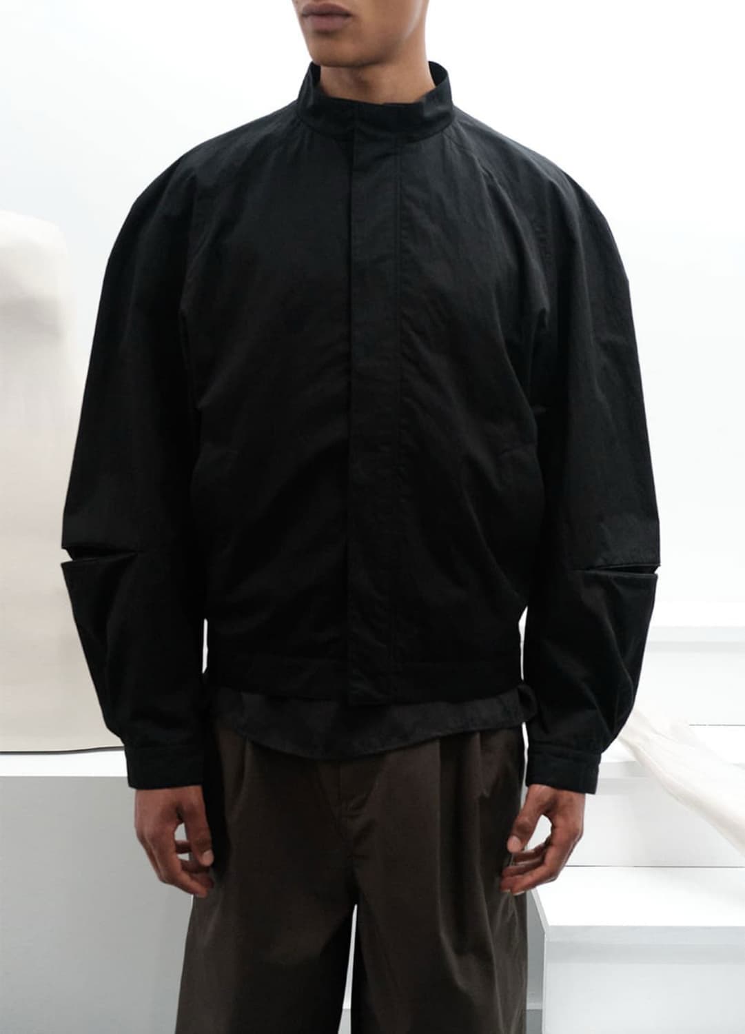 아모멘토 25ss 래글런 코튼 집 자켓 L 상품이미지3