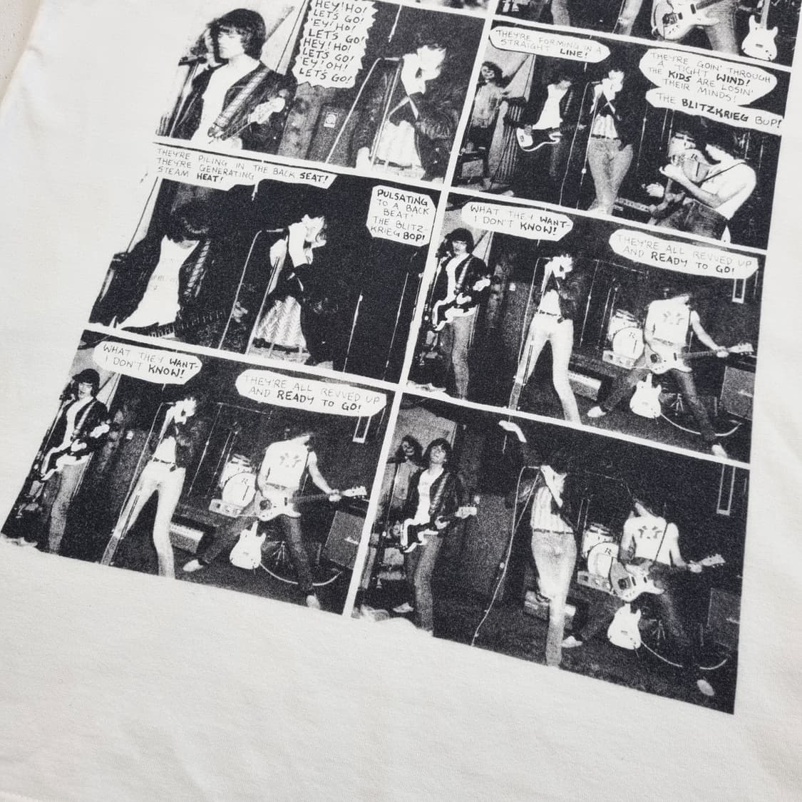 Hysteric Glamour x RAMONES 밴드티셔츠 - S 상품이미지5