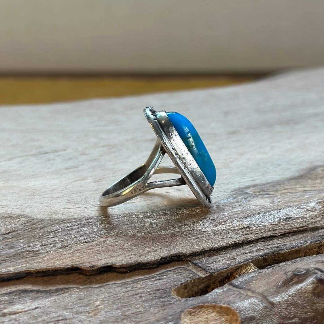 Navajo Kingman Turquoise Ring 네이티브 아메리칸  상품이미지5