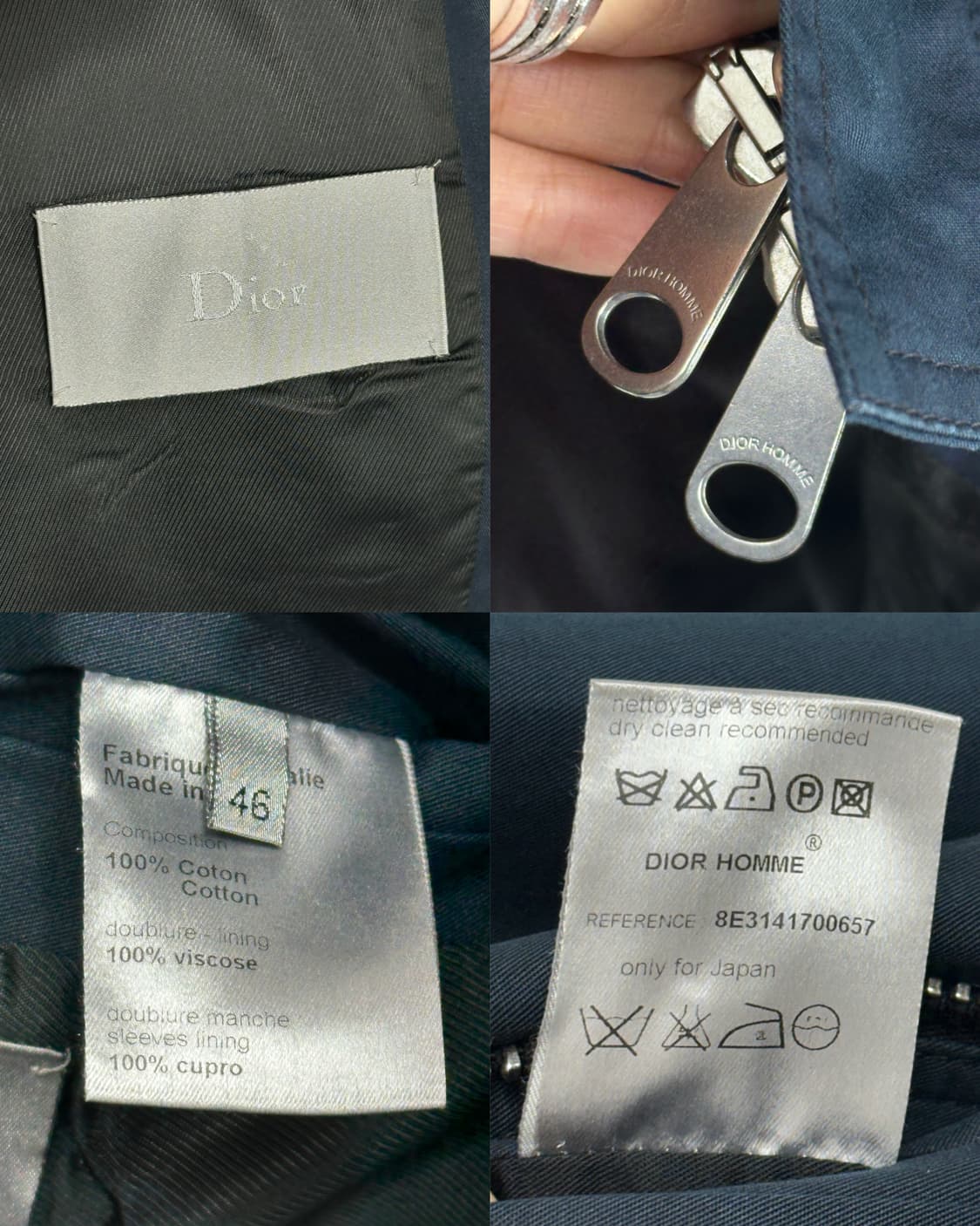 Dior Homme 2008 SS Safari Cotton Jacket 상품이미지9