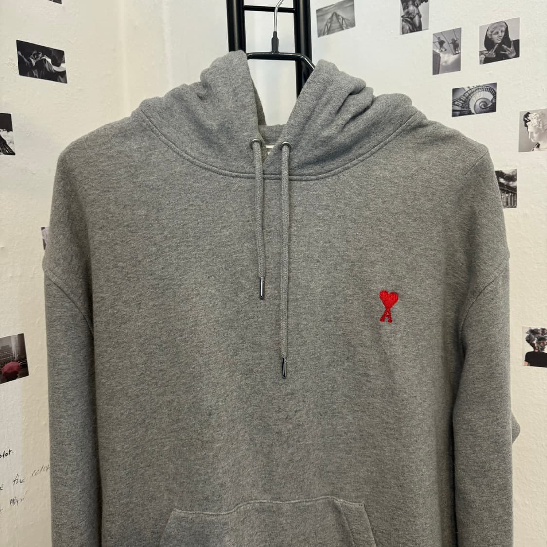 아미 AMI 스몰로고 후드티 백화점구매 상품이미지1