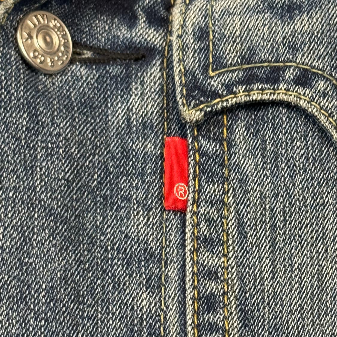 L) 리바이스 아이코닉 데님자켓 TYPE 1 데님 청자켓 상품이미지4