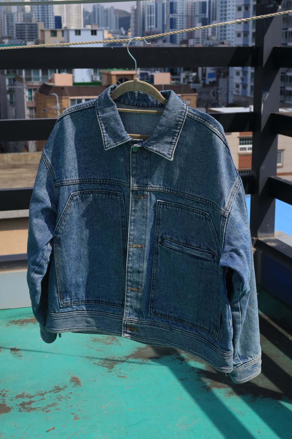 Non floor 데님 자켓 상품이미지2