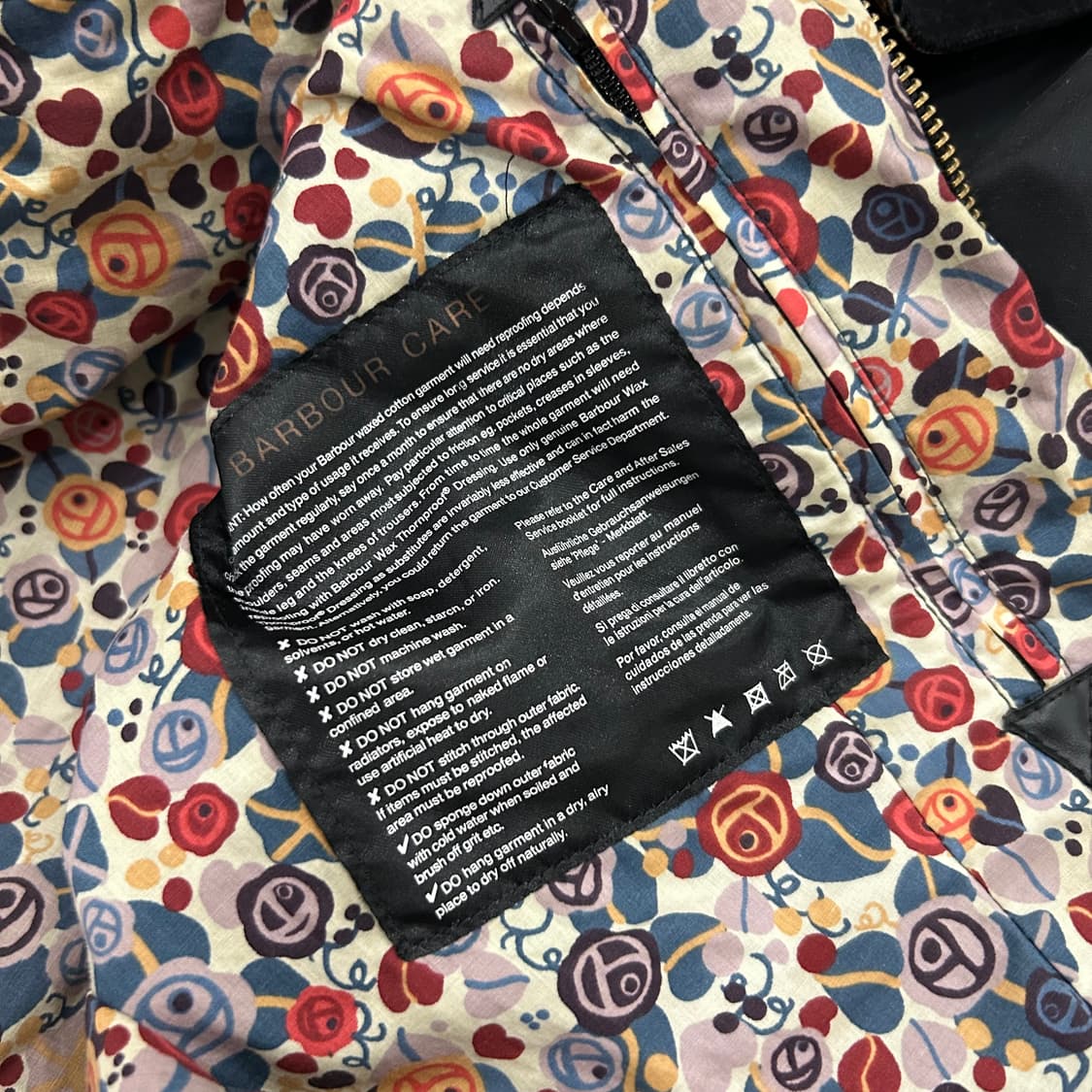 바버 비드넬 왁스자켓 상품이미지4