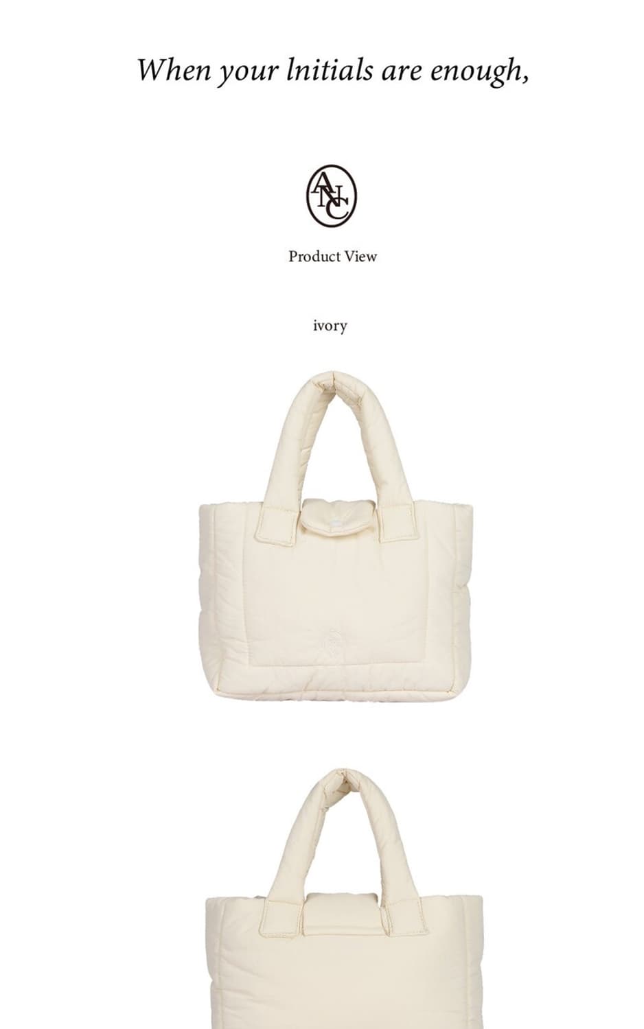 ANC PADDING TOTE BAG 상품이미지9