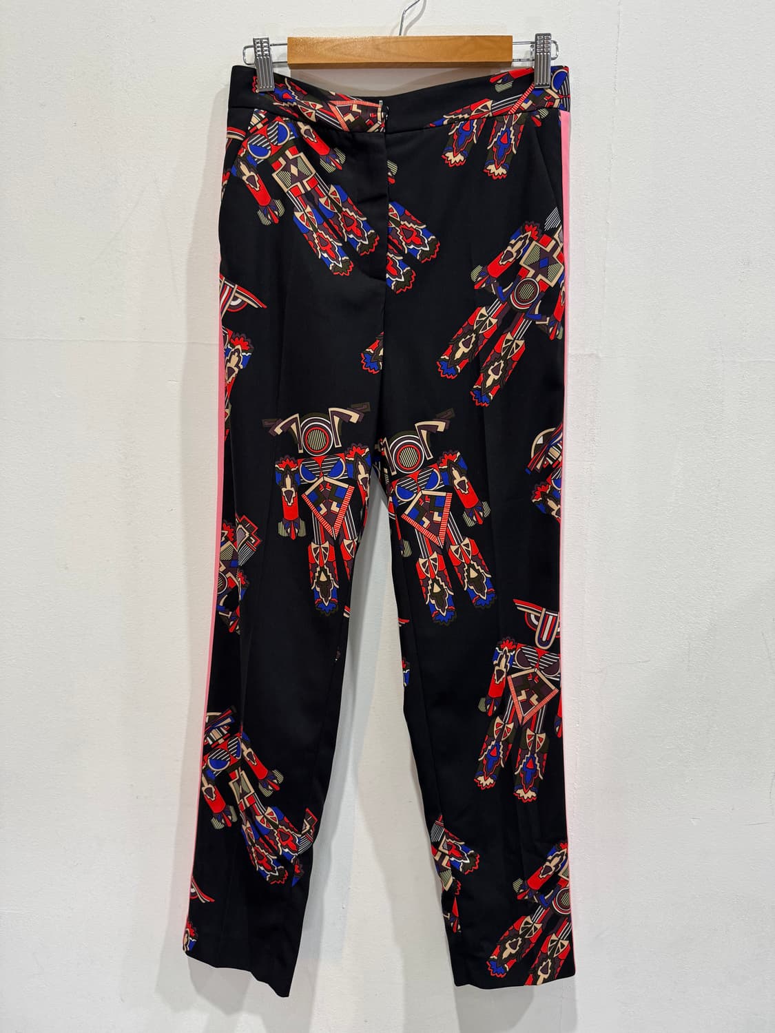 MSGM 패턴 블랙 바지 (40) 상품이미지2