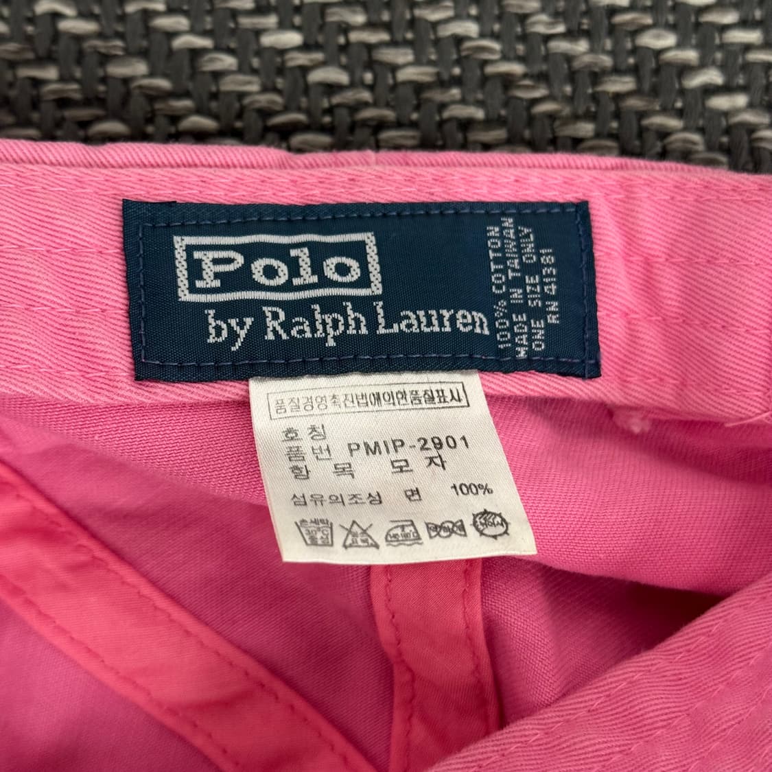 폴로 랄프로렌 핑크 볼캡 모자 (OS) 상품이미지4