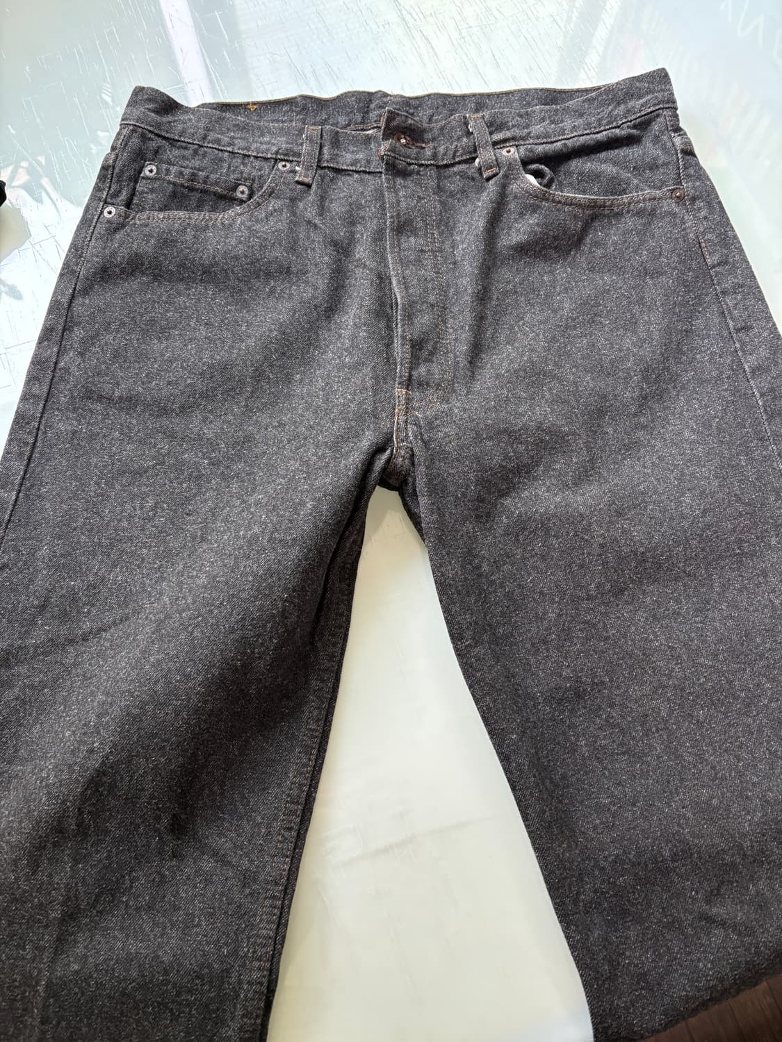 90s 리바이스 501-0658 흑청 블랙진 made in usa 상품이미지5