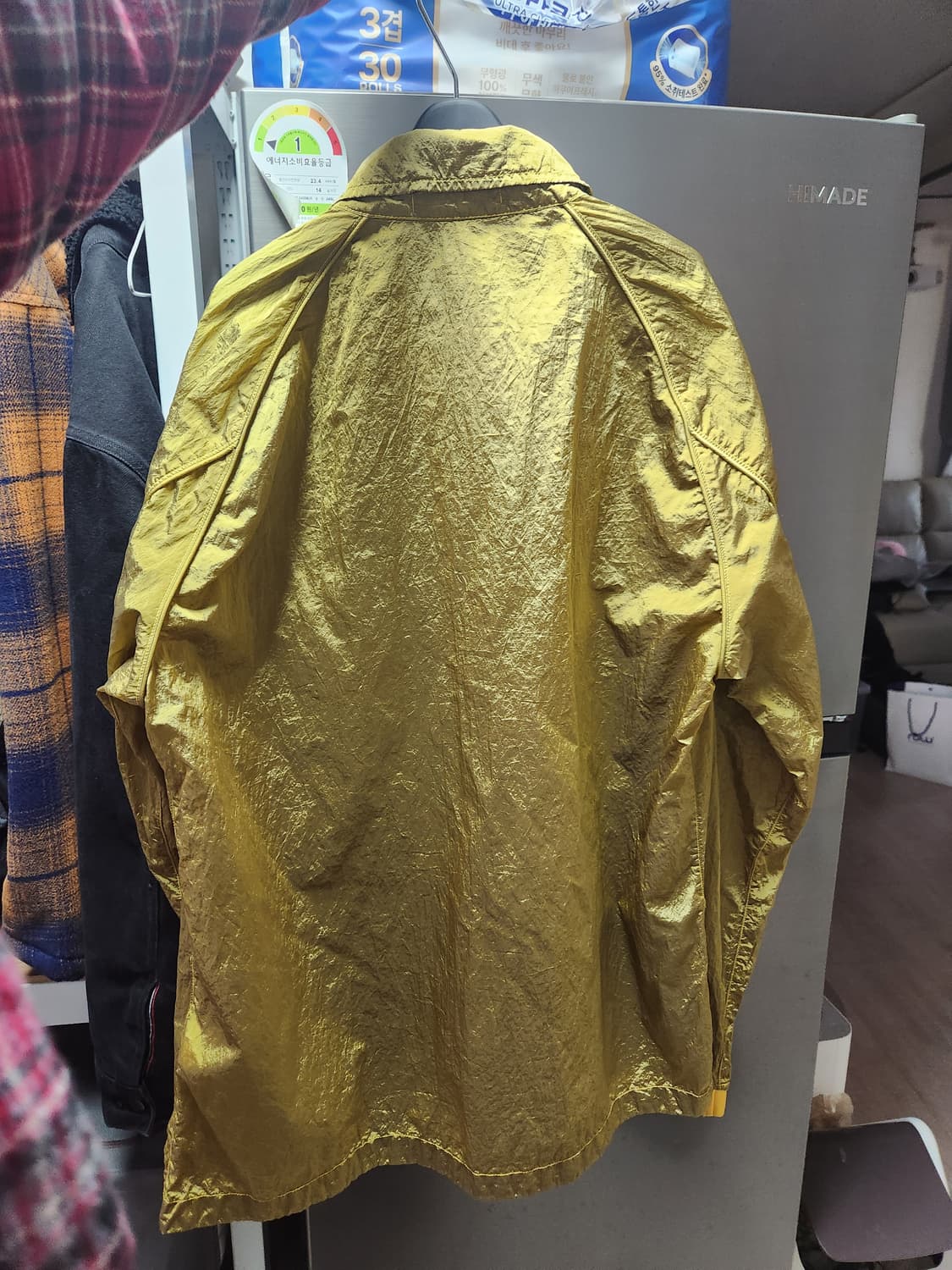 XL 스톤아일랜드 나일론메탈 오버셔츠 상품이미지7