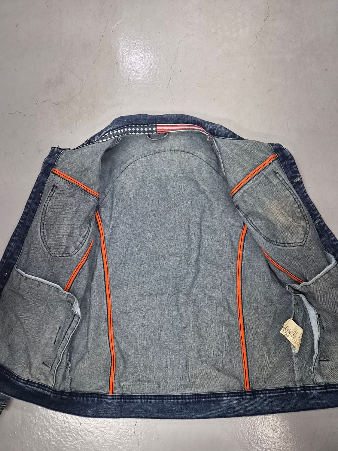 classis Denim  빈티지 워싱 데님 자켓 상품이미지4