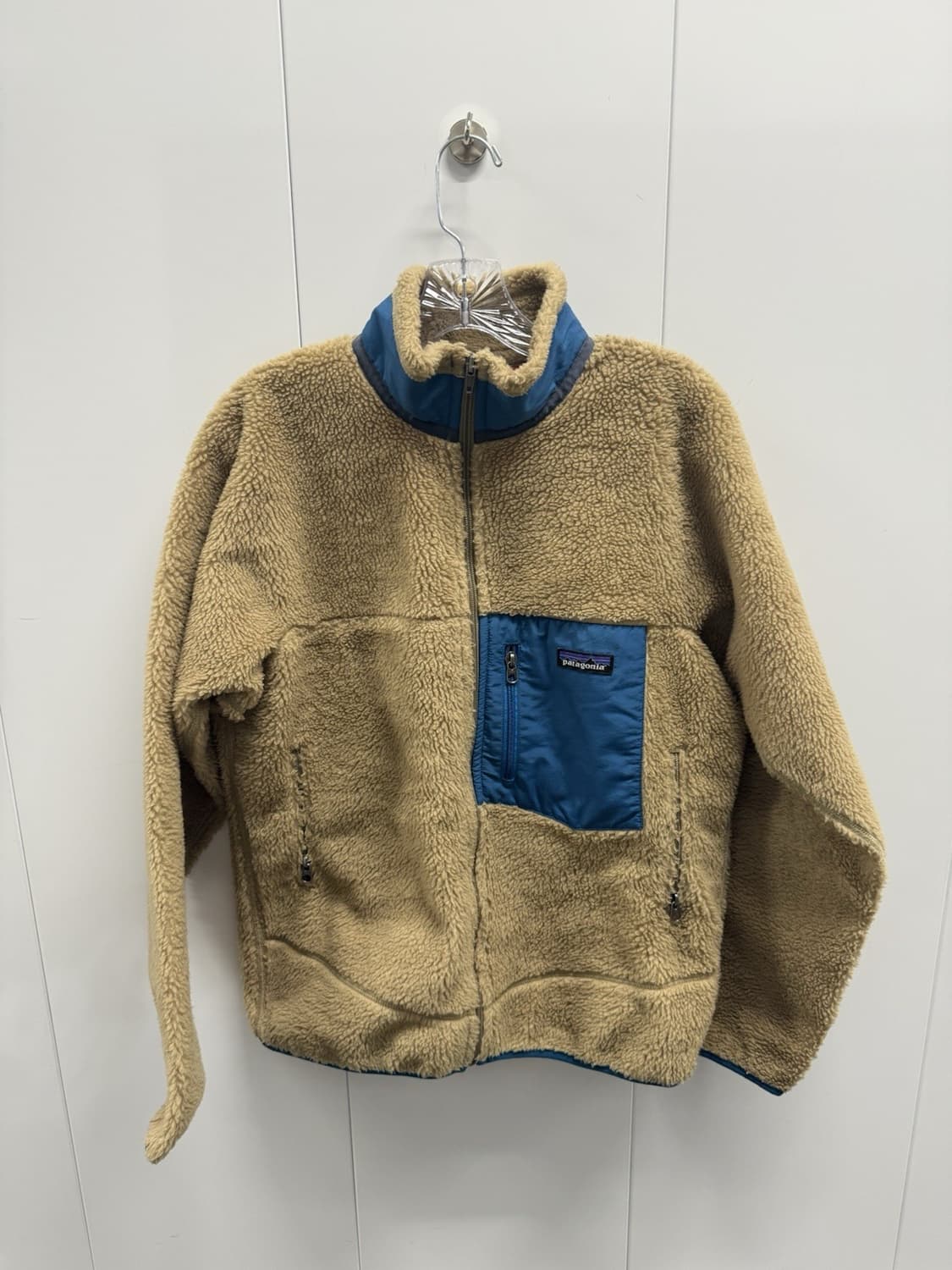 00s 파타고니아 레트로-X 베이지/블루 콜롬비아 상품이미지1