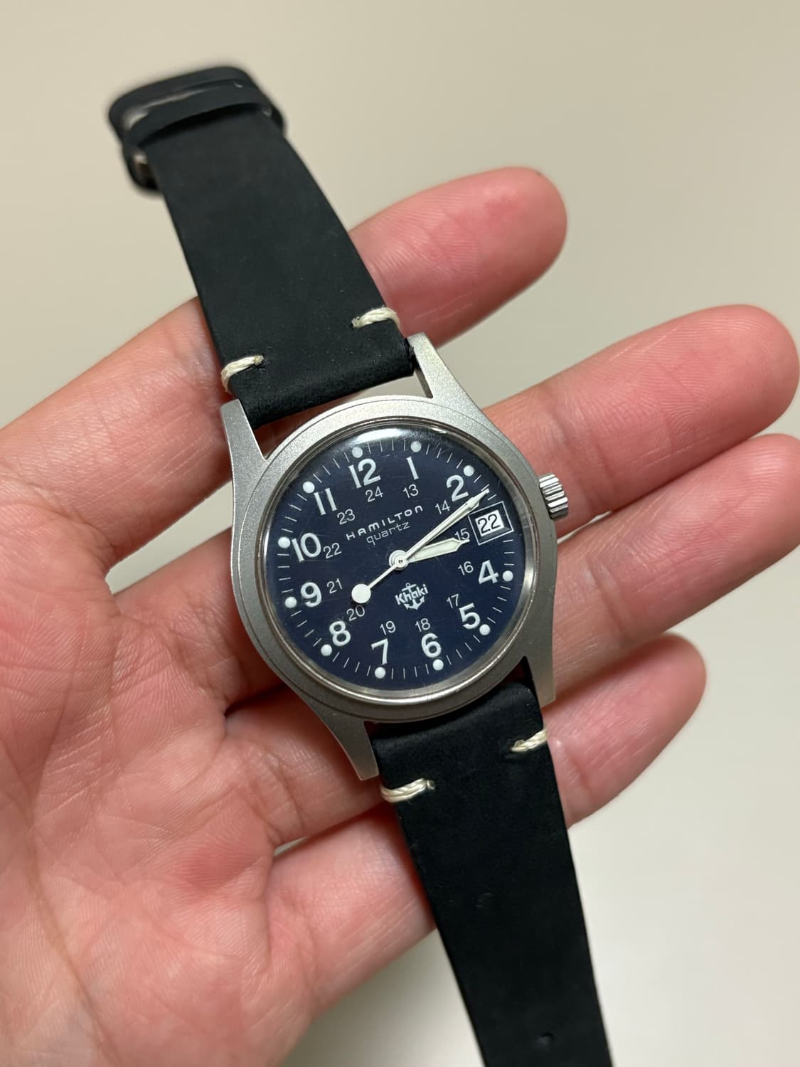 해밀턴 카키필드 9797 빈티지 청판 상품이미지1