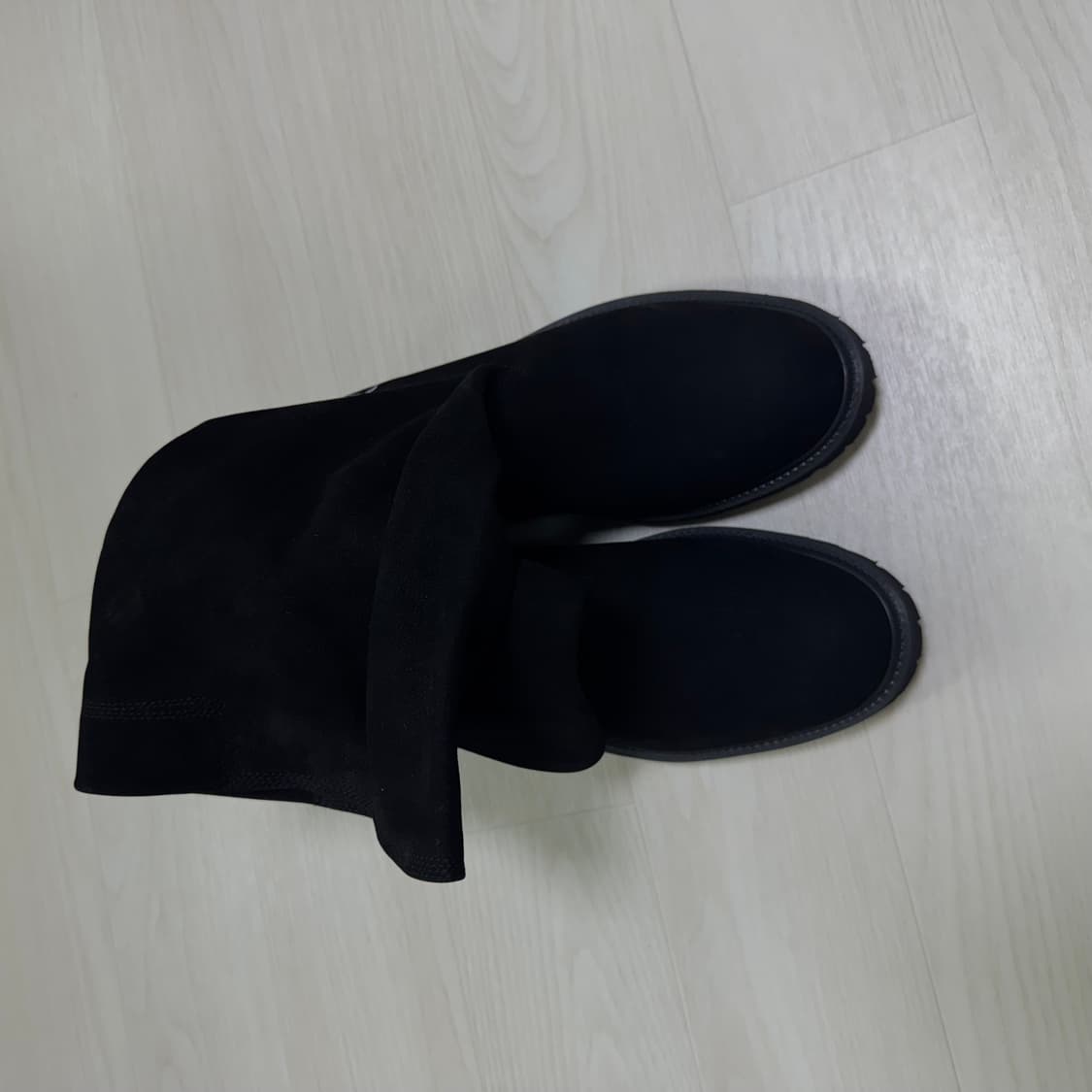 루즈핏 미들 부츠 블랙 38 상품이미지5