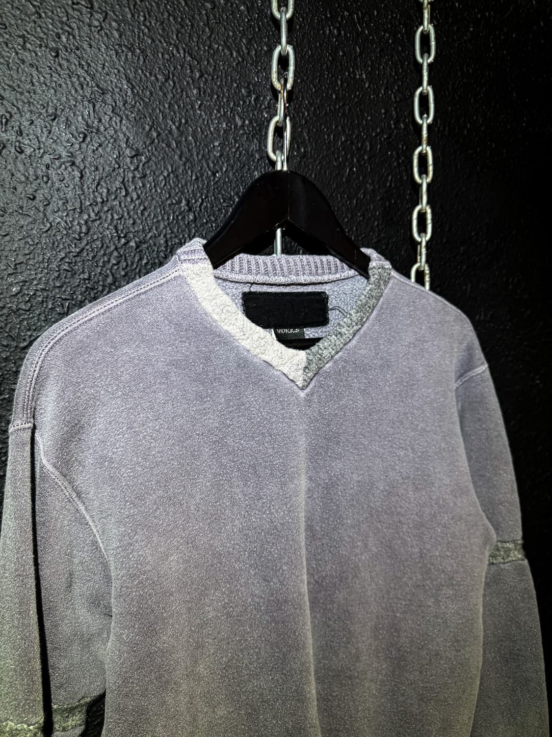 FRANCIST MOR.K.S – Mixed Texture Sweat T 상품이미지2
