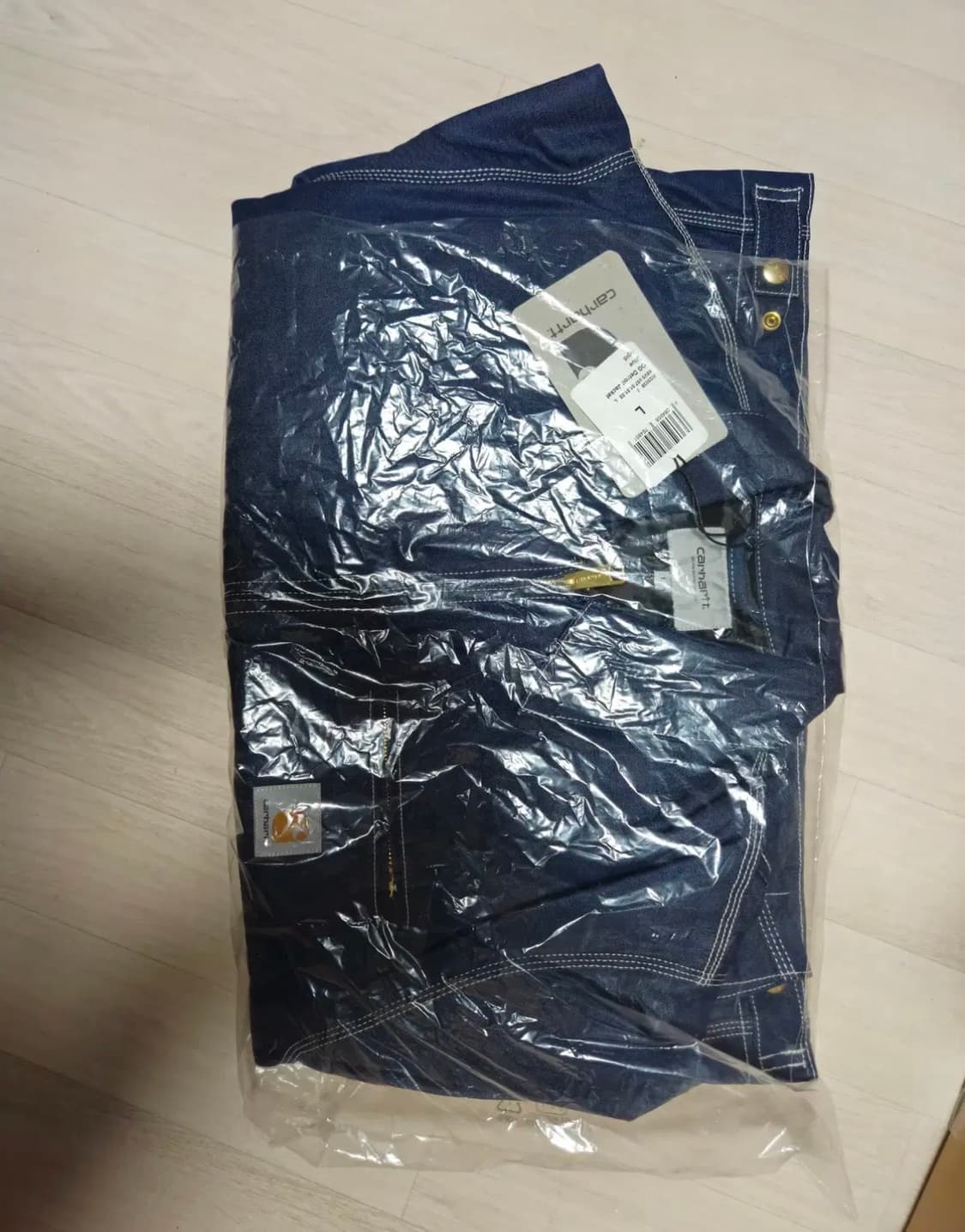 칼하트 WIP 노르코 데님 OG 디트로이트 자켓 블루 리지드 상품이미지5