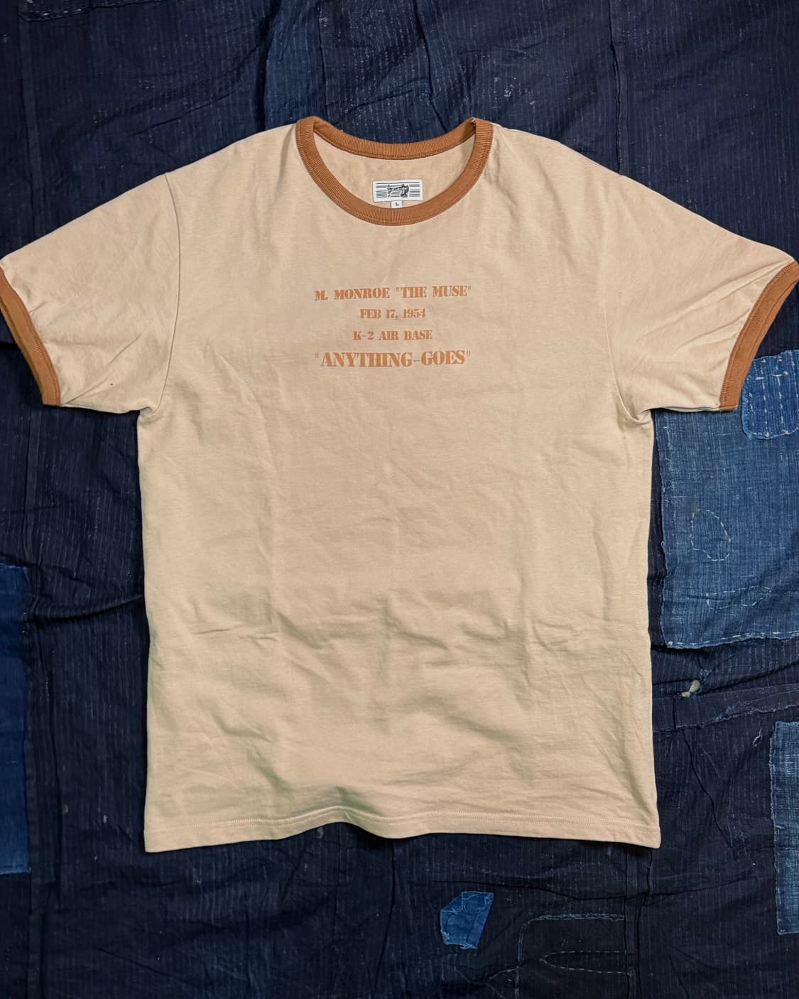 모쿠토 Anything-Goes 링거티 - 브라운 M/L/XL 상품이미지1