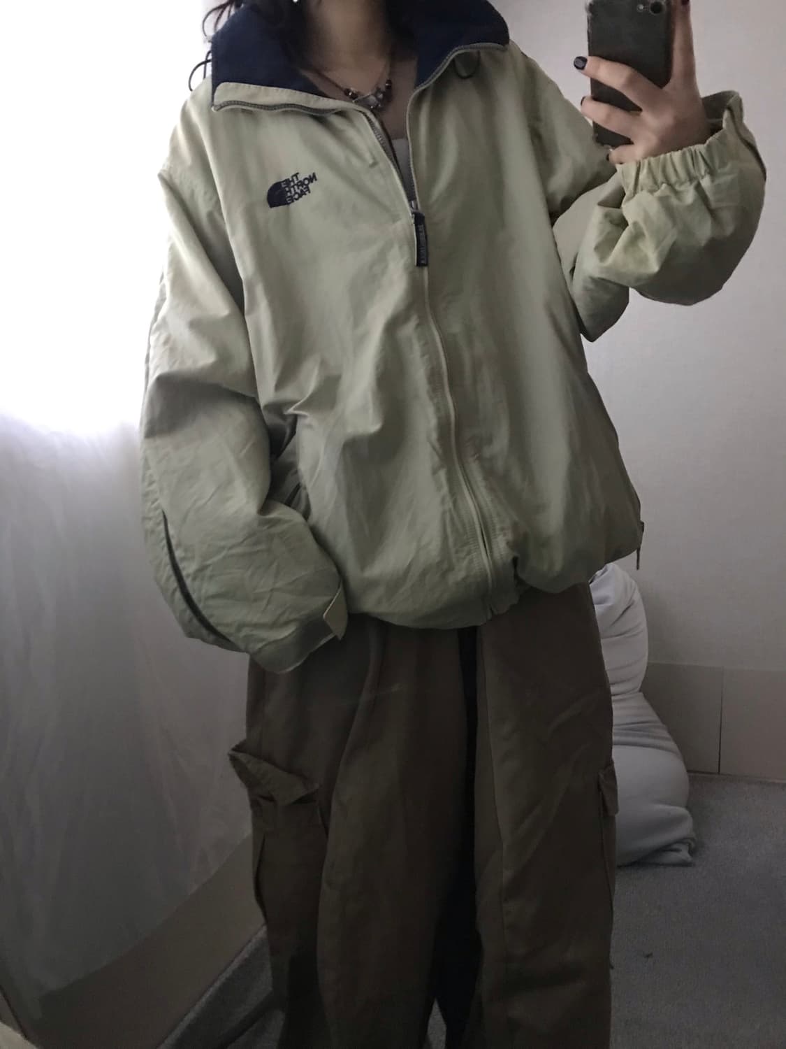 노페 베이지 후드 점퍼 상품이미지3