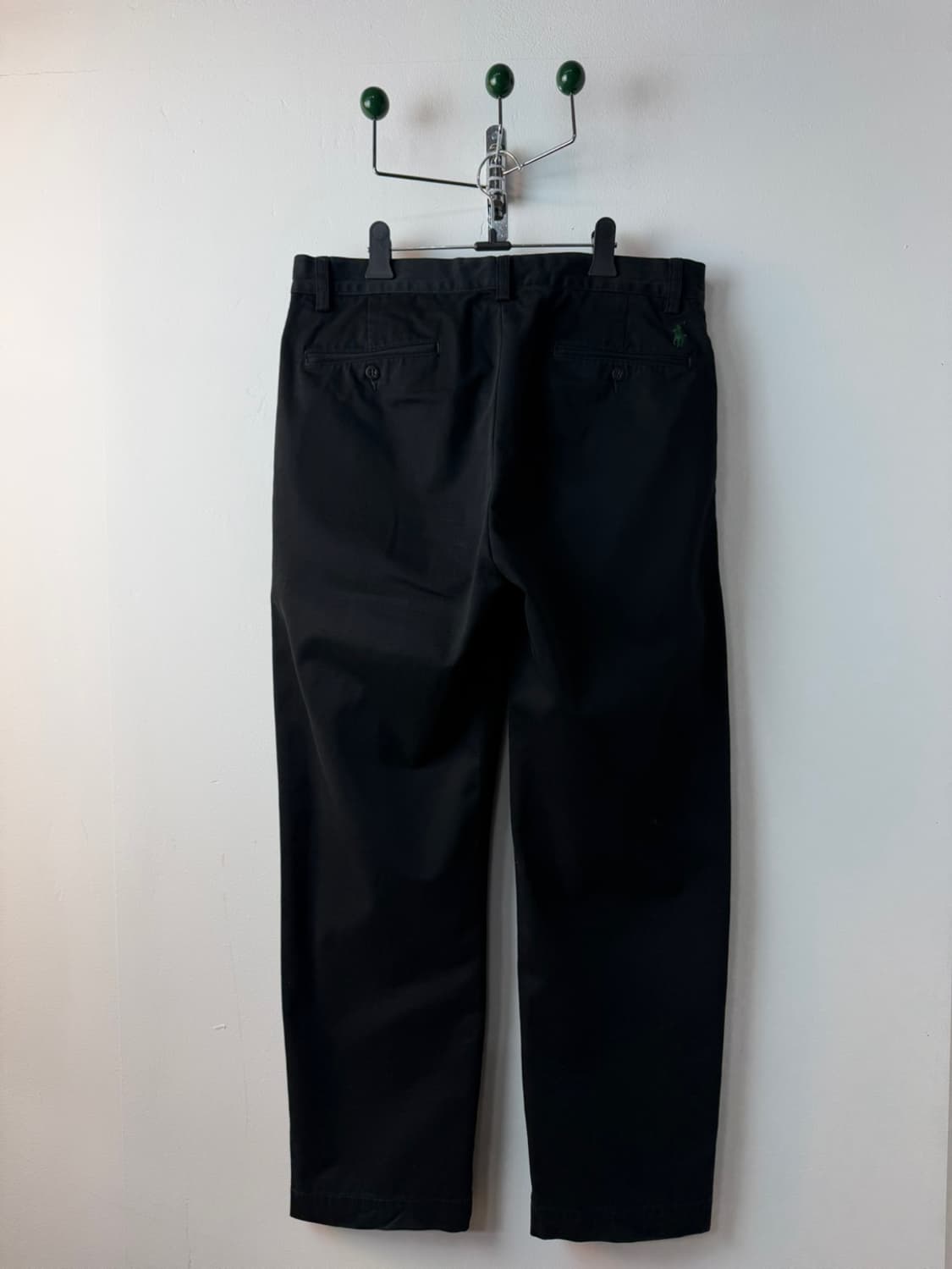 폴로 랄프로렌 투 턱 블랙 치노 팬츠  상품이미지5