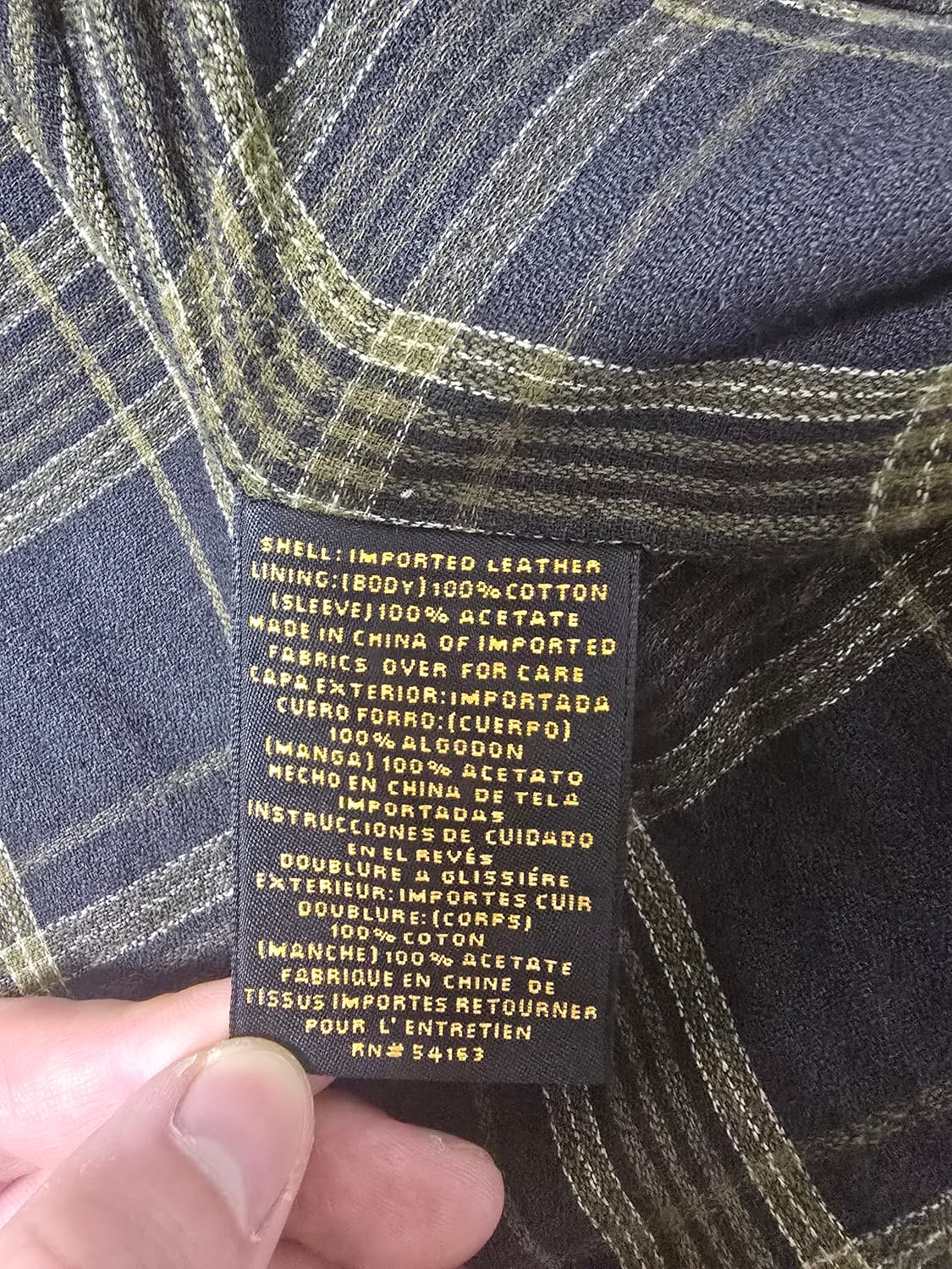 콜한 레드라벨 램스킨 양가죽 코트 자켓 상품이미지7