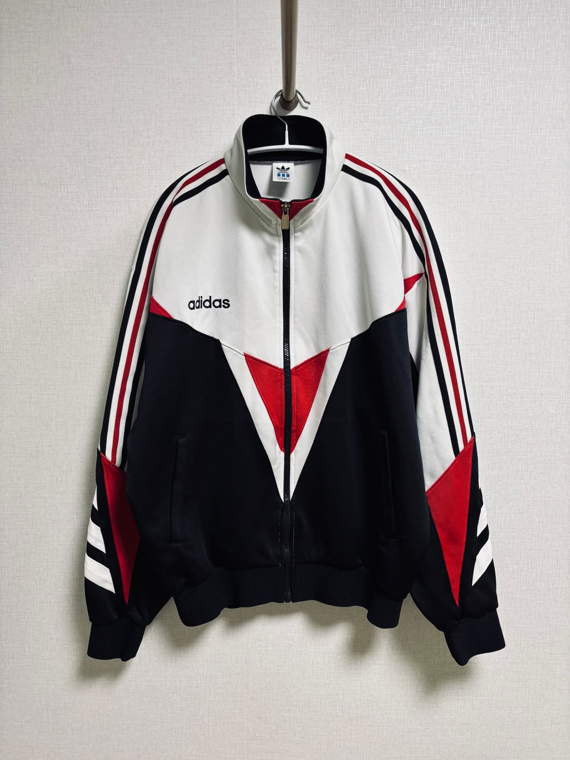 80s 아디다스 Adidas Originals 배색 트랙 자켓 상품이미지1