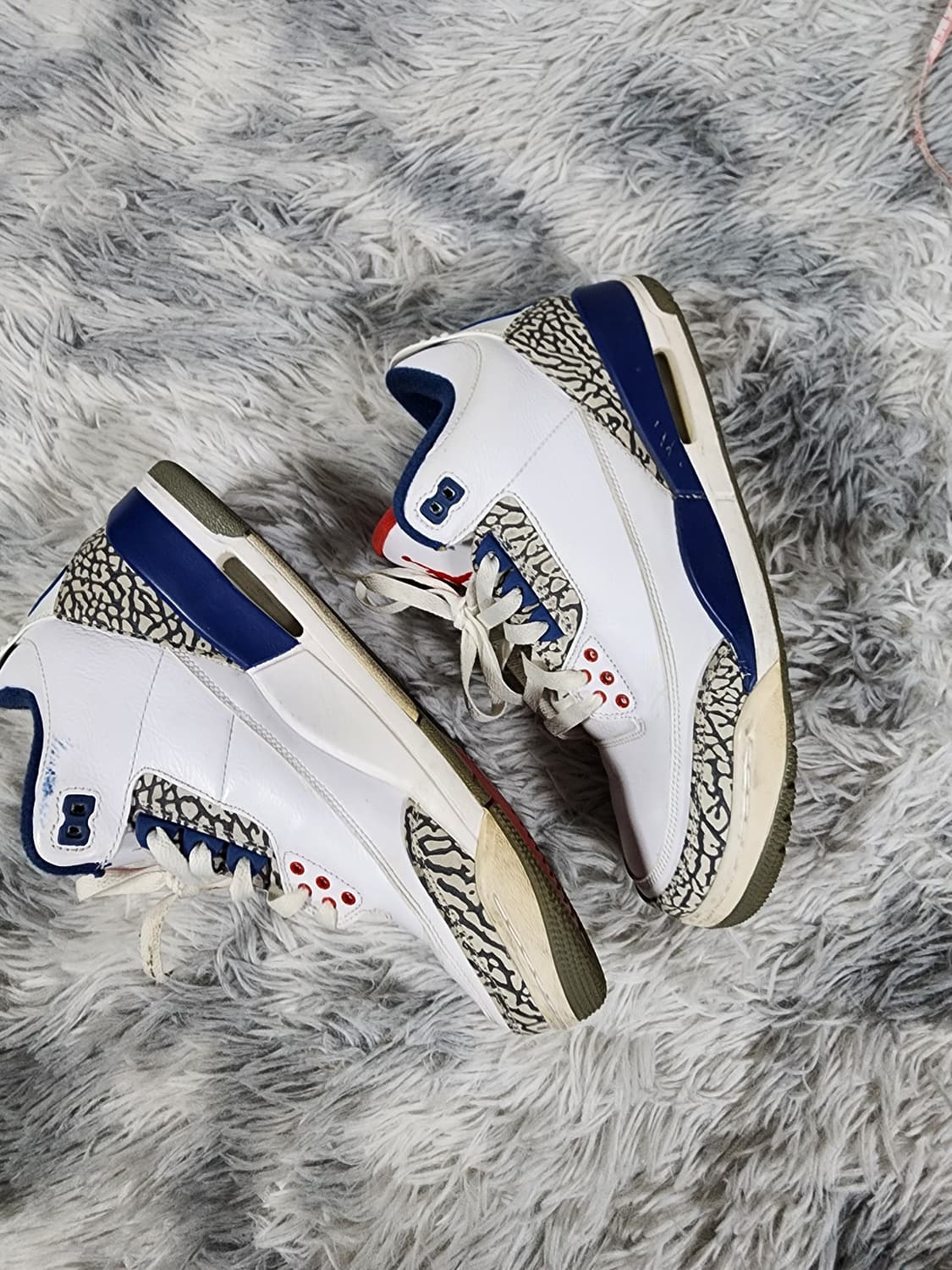 나이키 에어 조던 3 트루 블루 농구화 상품이미지3