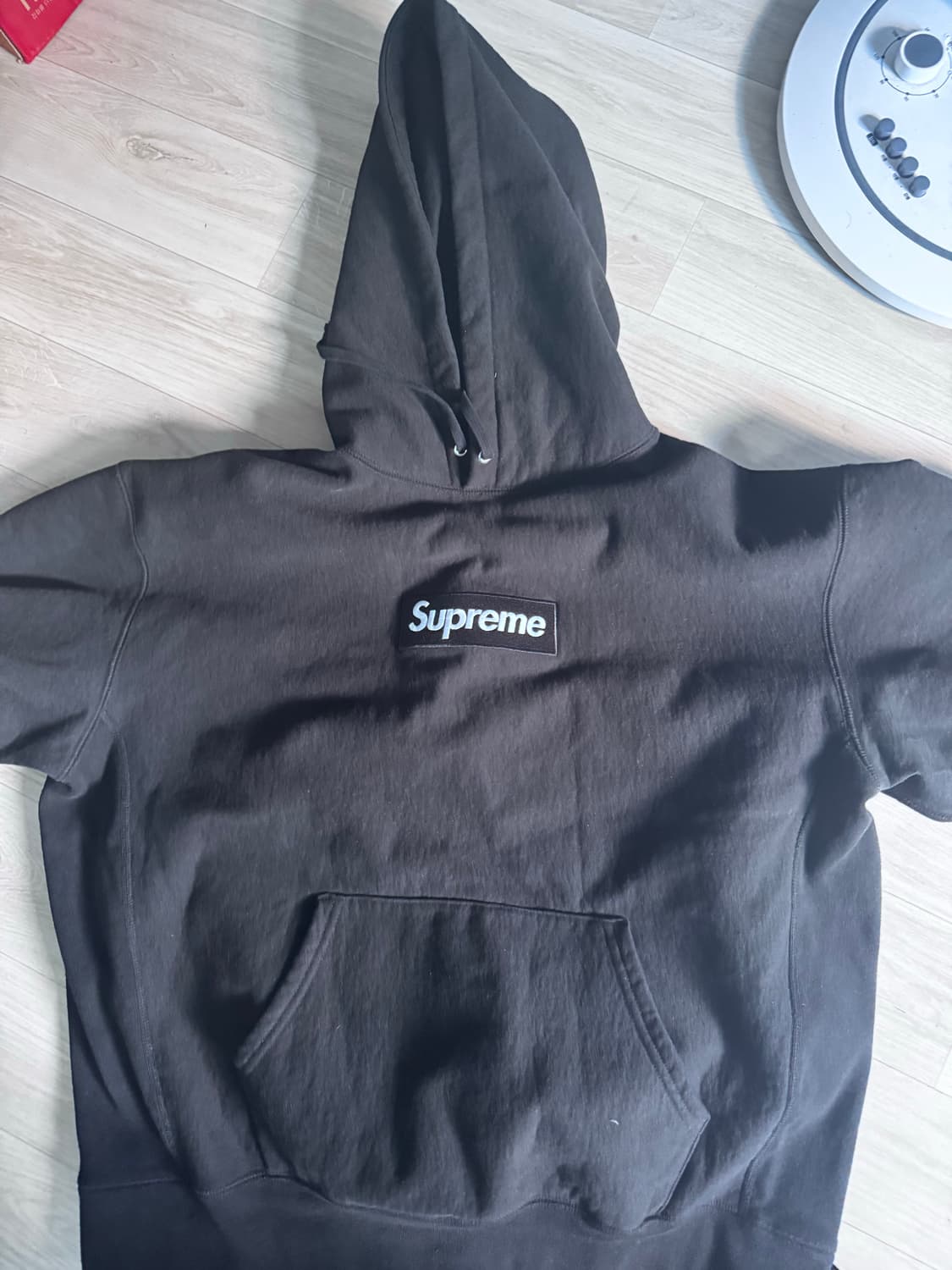 슈프림 박스로고 후드티 L 블랙 상품이미지1