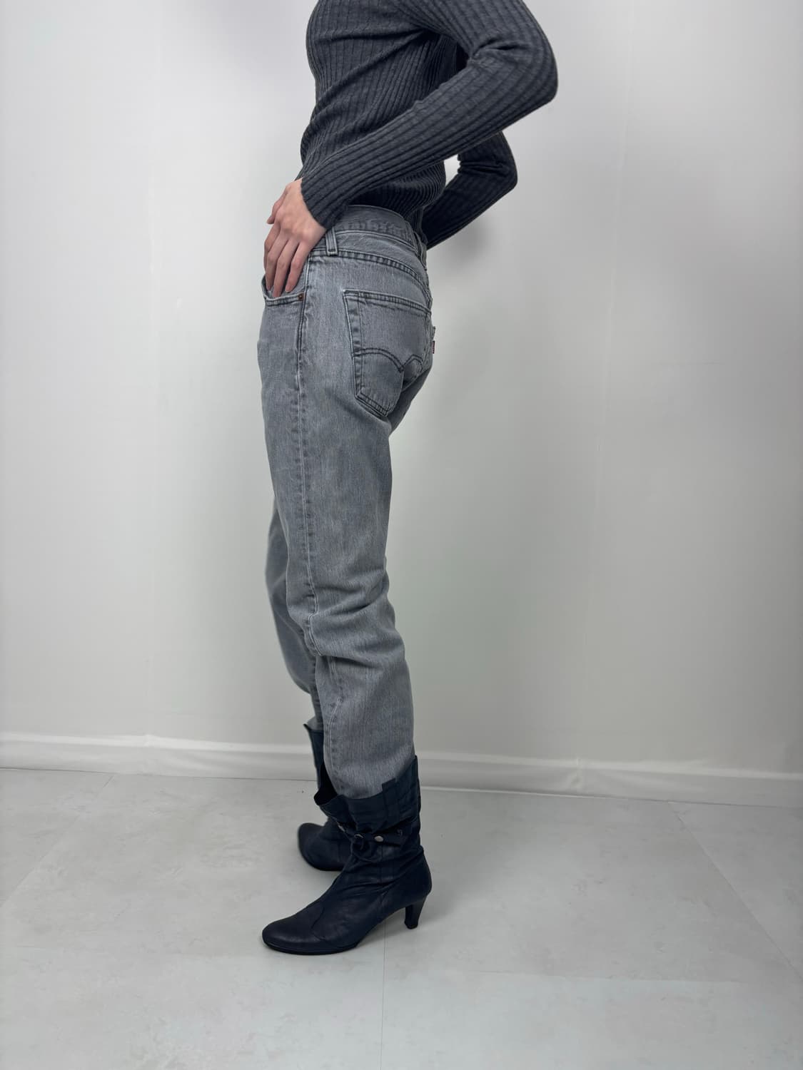 LEVIS 501 LIGHT GRAY 상품이미지5