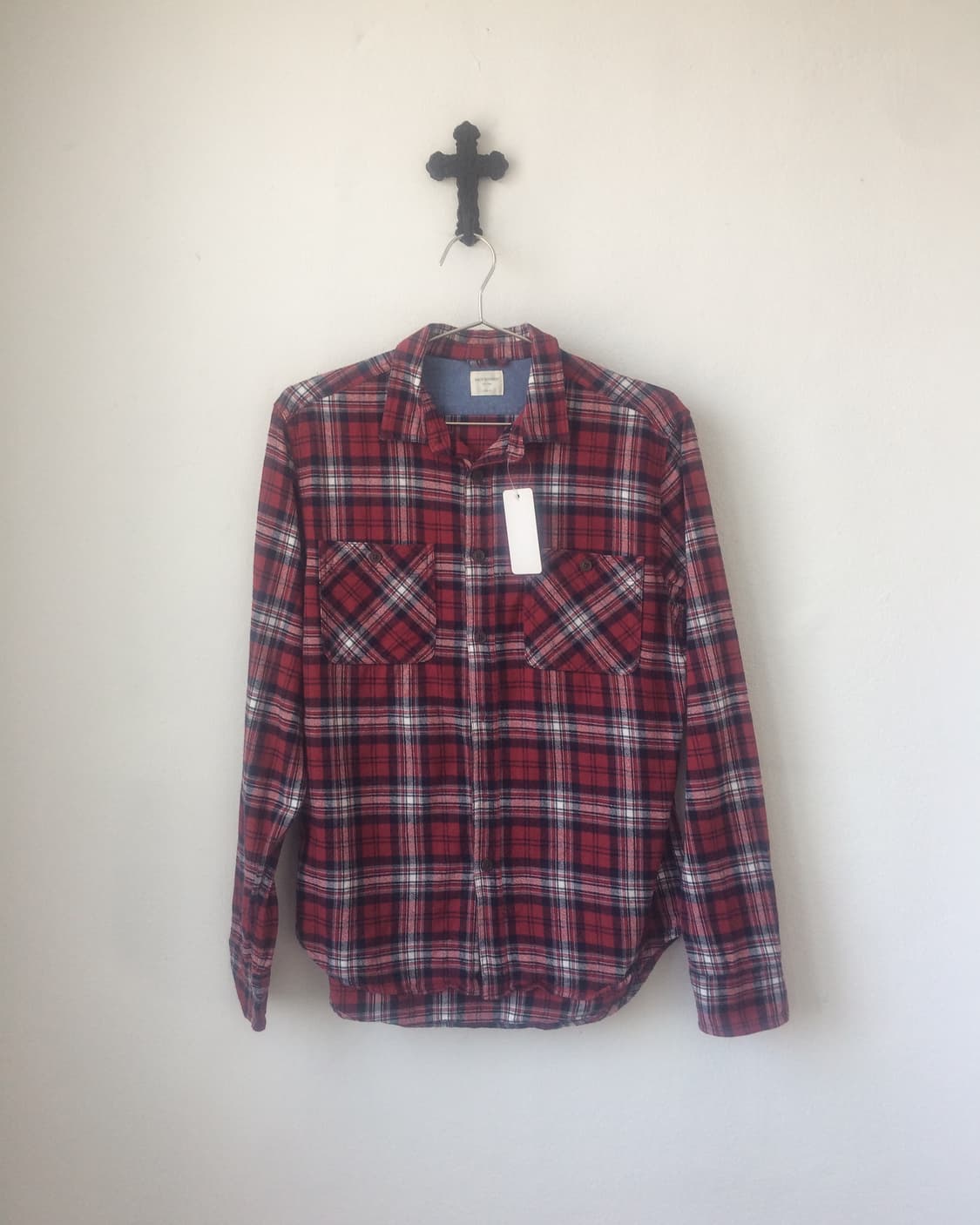Check pattern shirt 상품이미지1