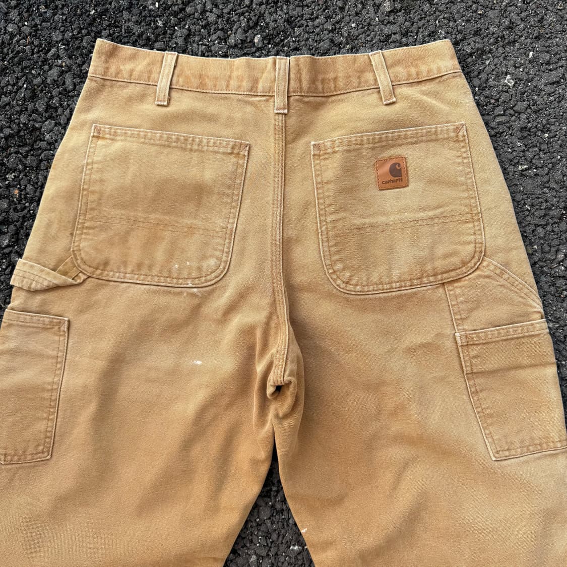 빈티지 칼하트 B11 BRN 싱글니 카펜터 팬츠 상품이미지7