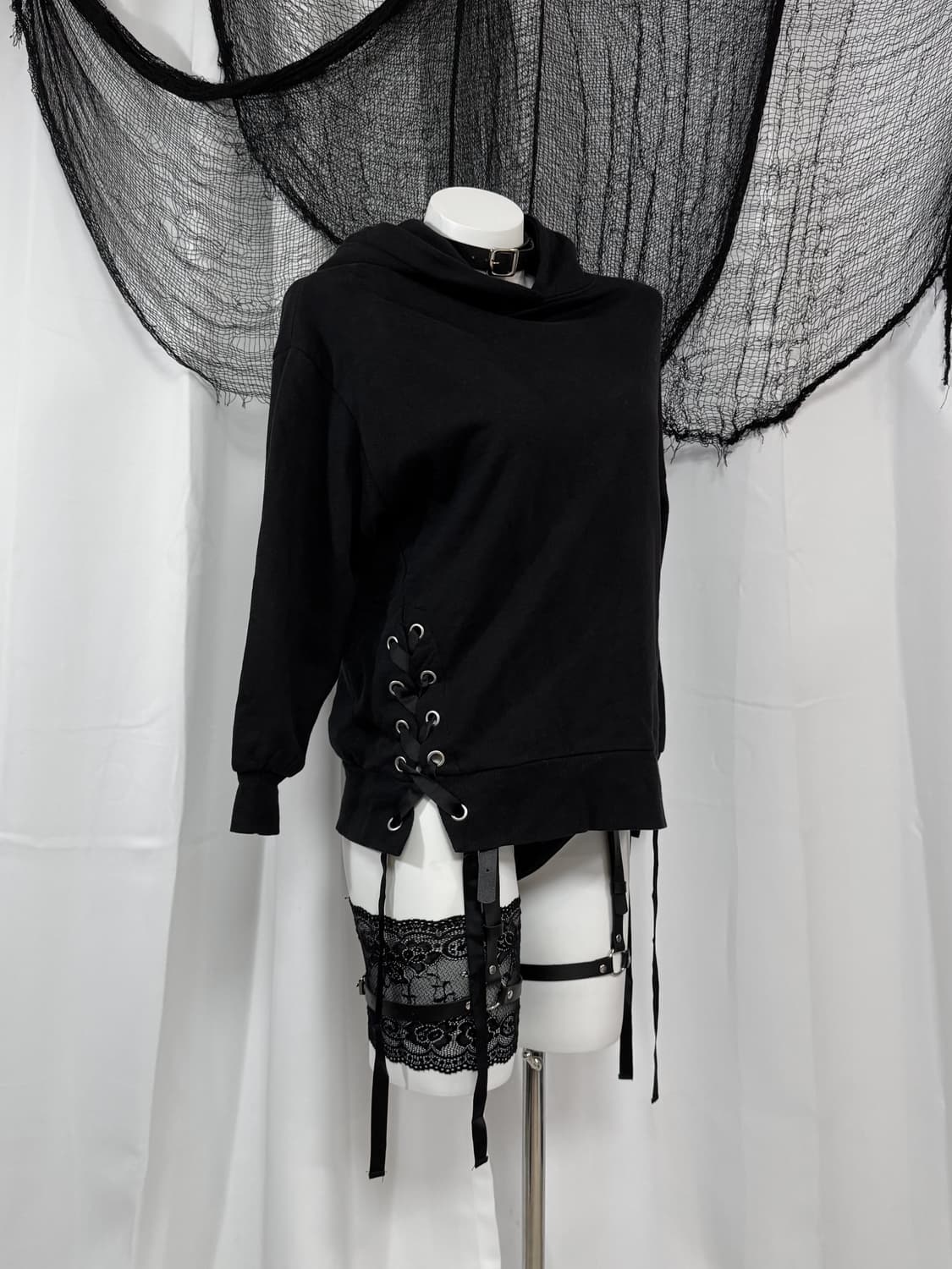 corset hood t-shirt 상품이미지2