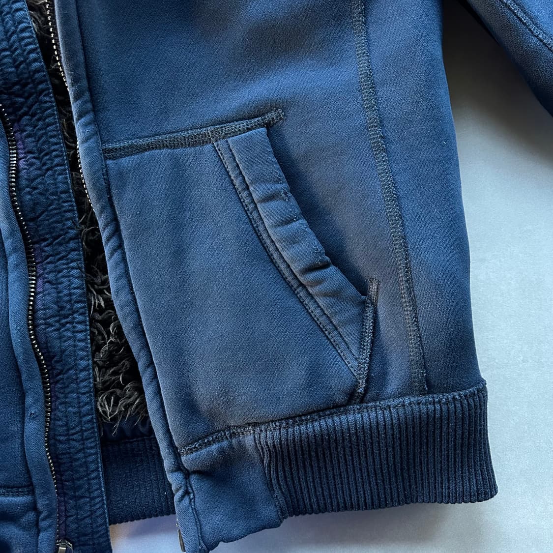 [M]아베크롬비 울프죠 네이비 후드집업 상품이미지8