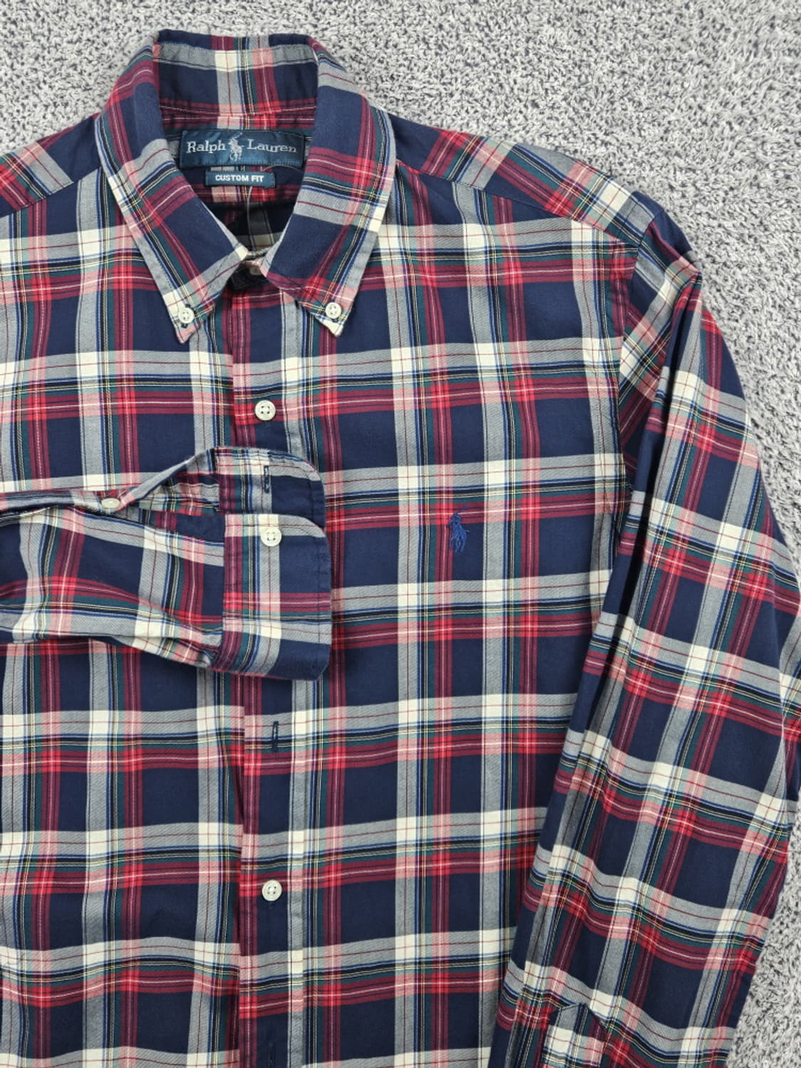 폴로랄프로렌 포니 체크 패턴 코튼 셔츠 ( S ) / 10013 상품이미지6