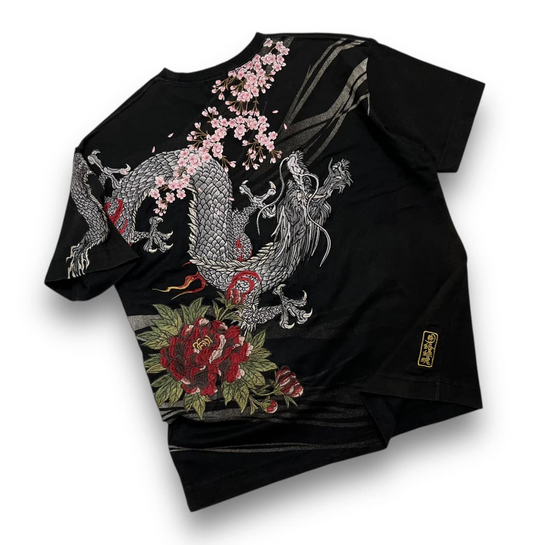 Nishiki Oriental Sakura Dragon T-shirt 상품이미지1