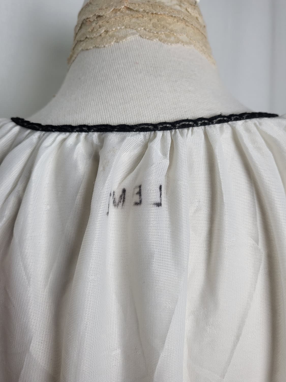 빈티지 화이트 맥시 드레스 발레코어 히메 모리걸 리즈리사 란제리코어 상품이미지7