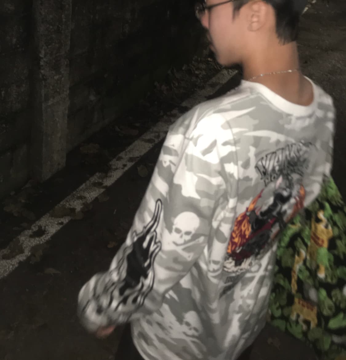 Vanson X roonietoons camo longsleeve 상품이미지1