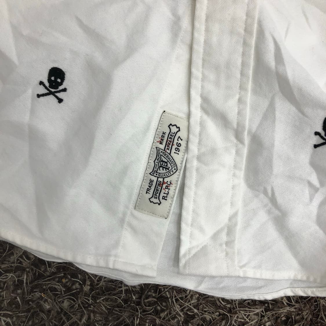 폴로 랄프로렌 스컬 자수 셔츠 상품이미지4