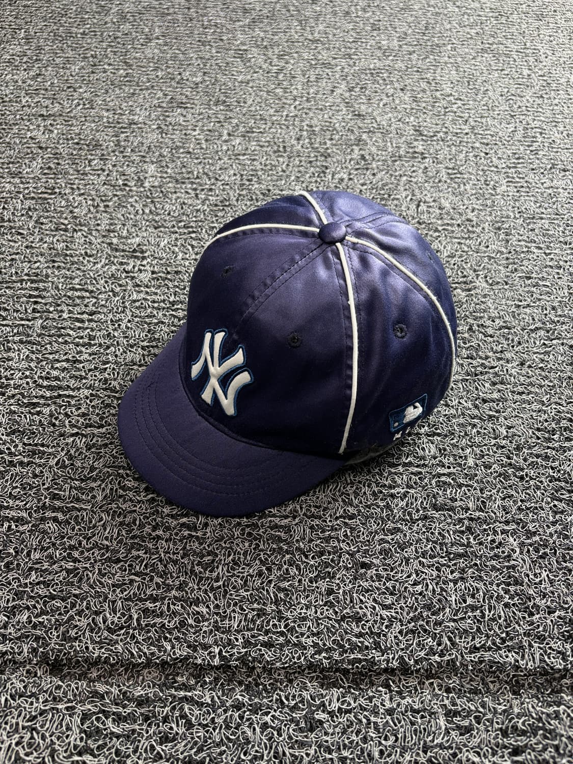 MLB 뉴욕 양키스 빅로고 새틴 볼캡 4209 상품이미지1