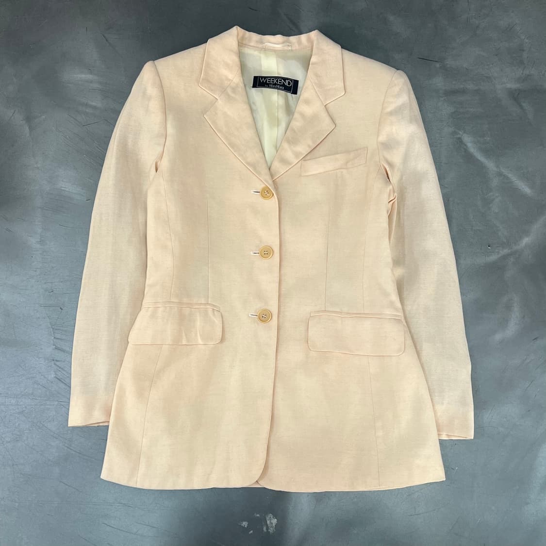  막스마라 베이지 린넨 블레이저 y16008 상품이미지1