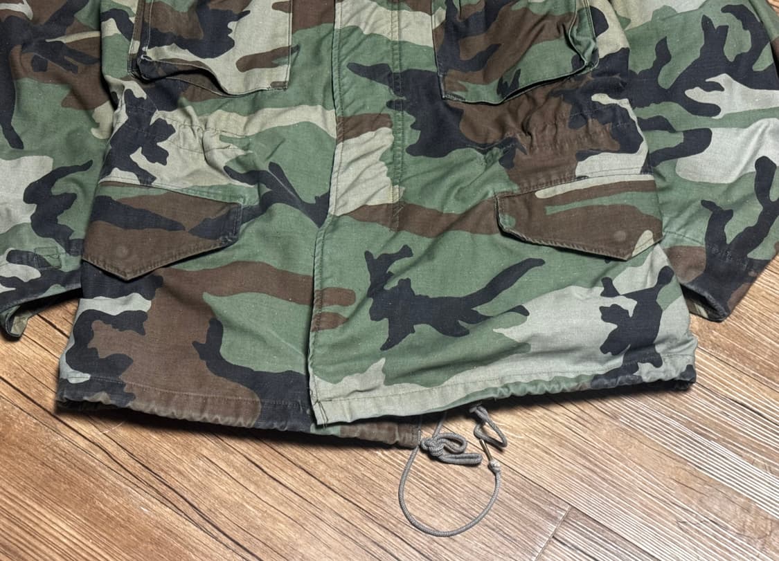 [S] 밀리터리 80s M65 스코빌 우드랜드 필드자켓 상품이미지5